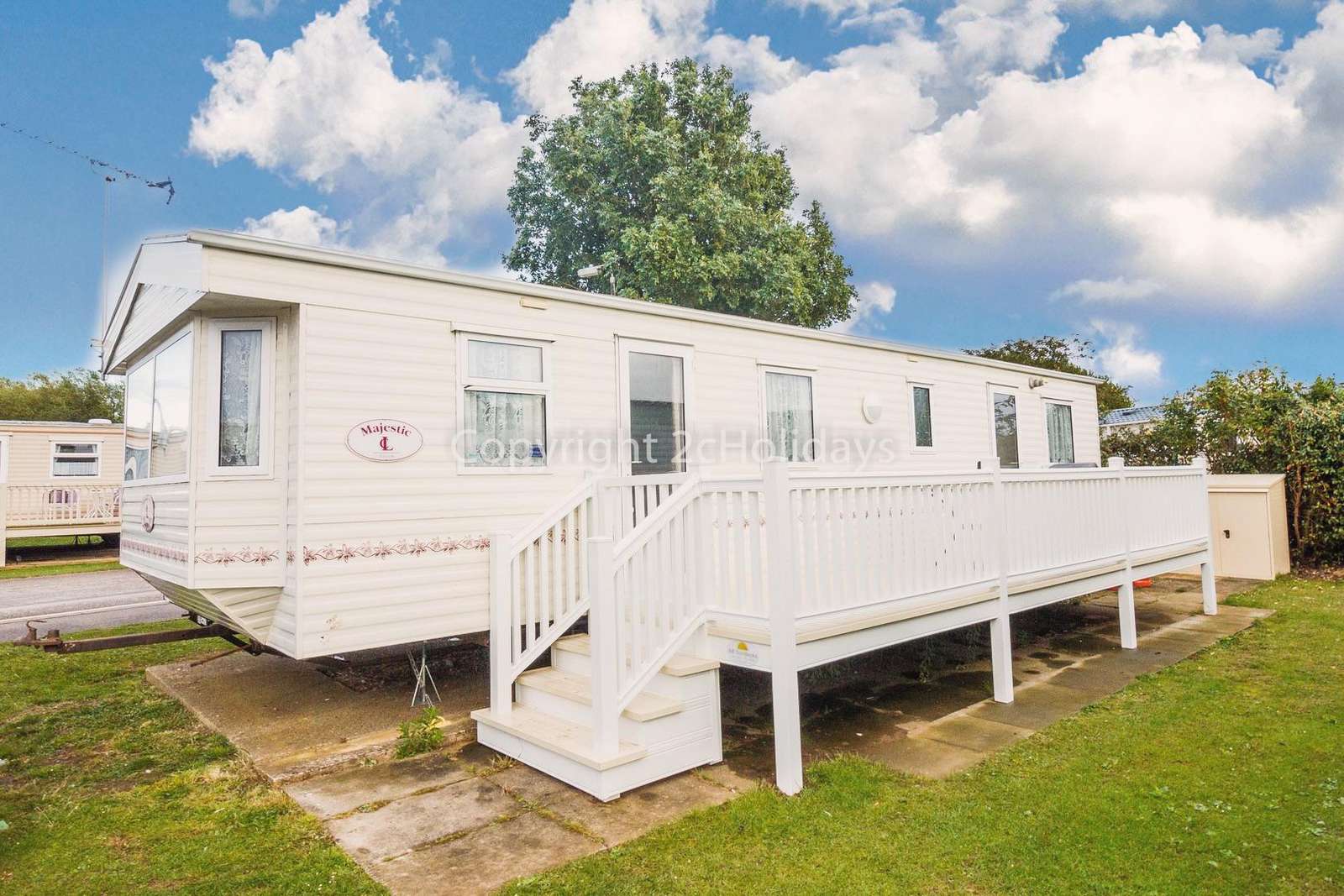 6 berth accommodation with decking in Hunstanton