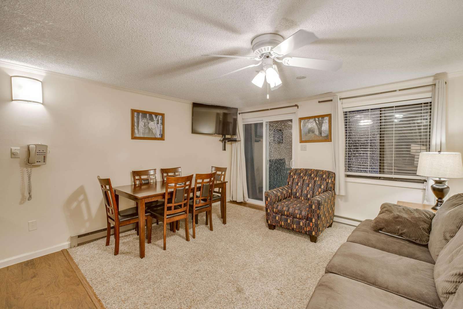 Dining and Living Area