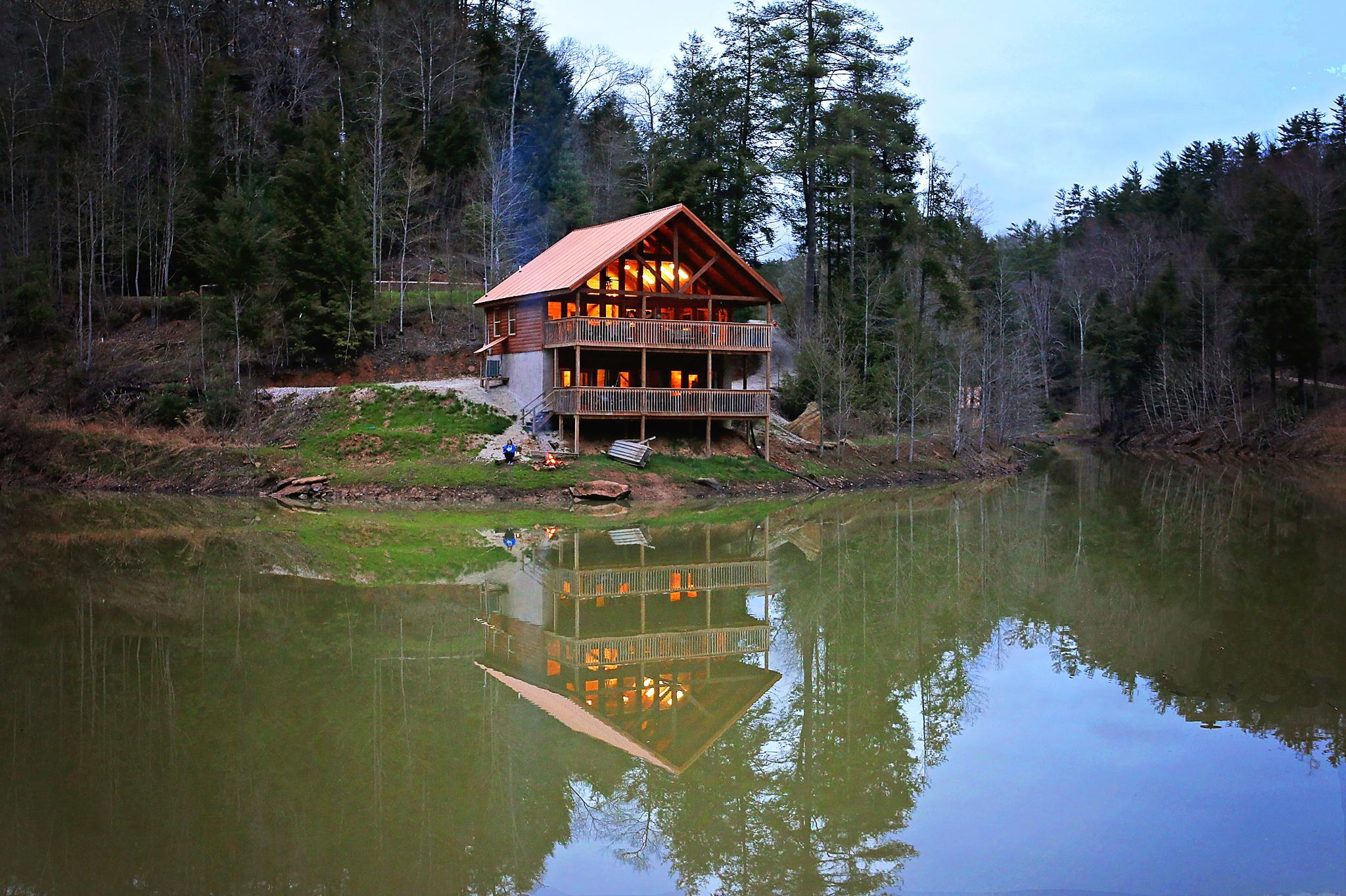 Sundance On The Lake Natural Bridge Cabin Rental