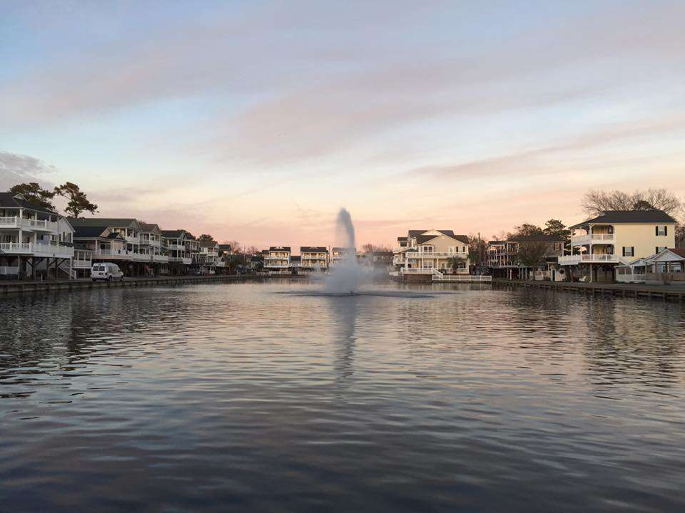 One of the 4 fishing lakes