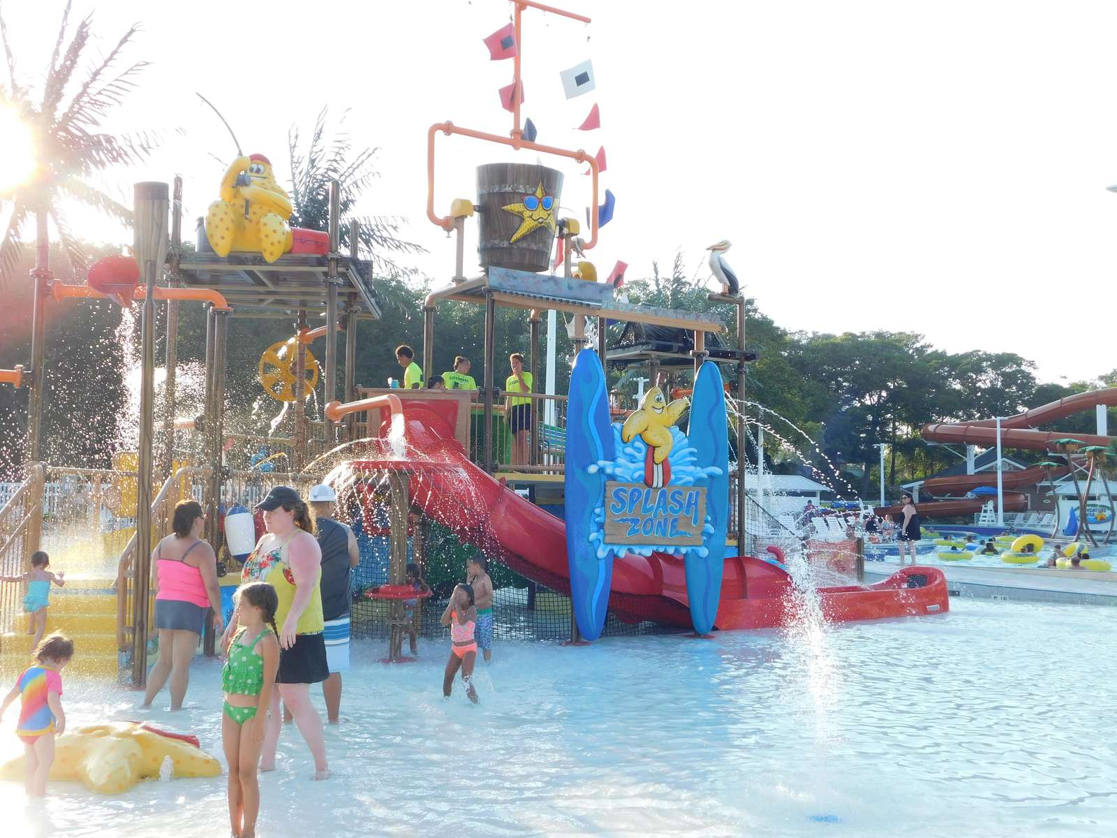 Splash zone