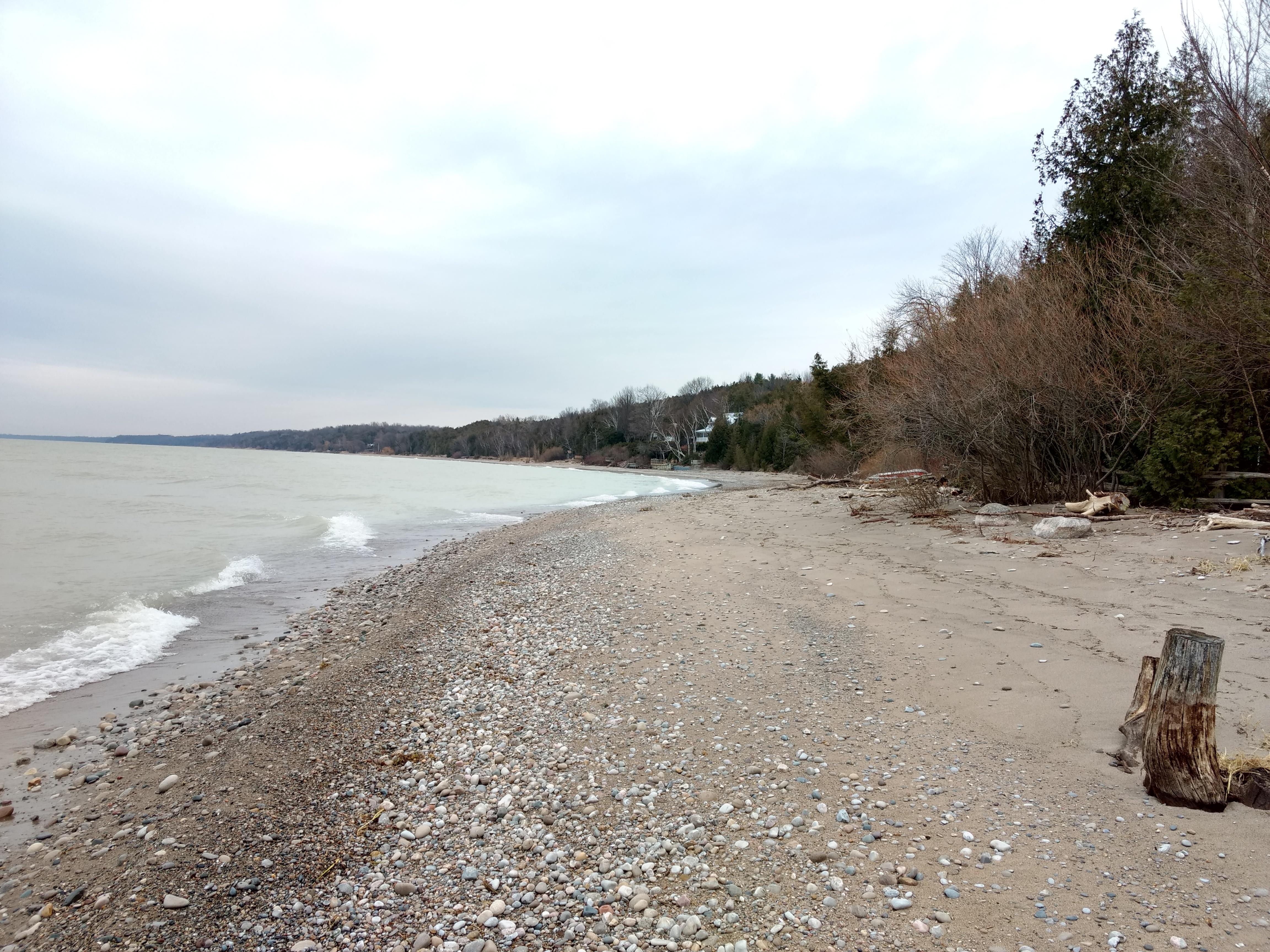Beach a cloudy Dec 02,2017