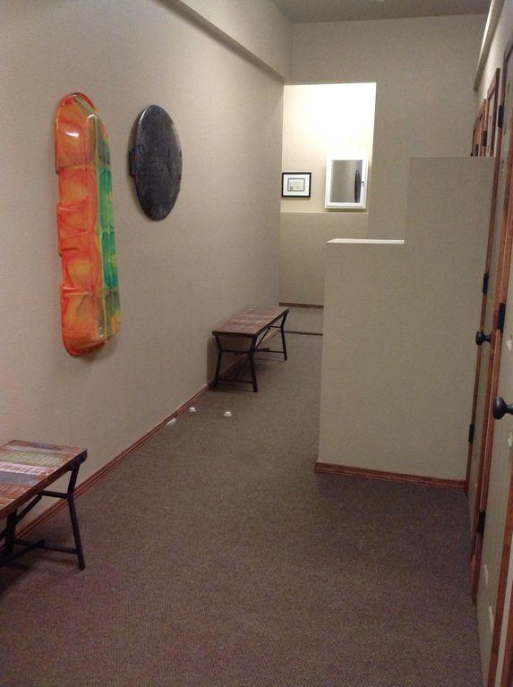 Locker room on 1st floor to lock your ski and snowboard equipment in 302 closet