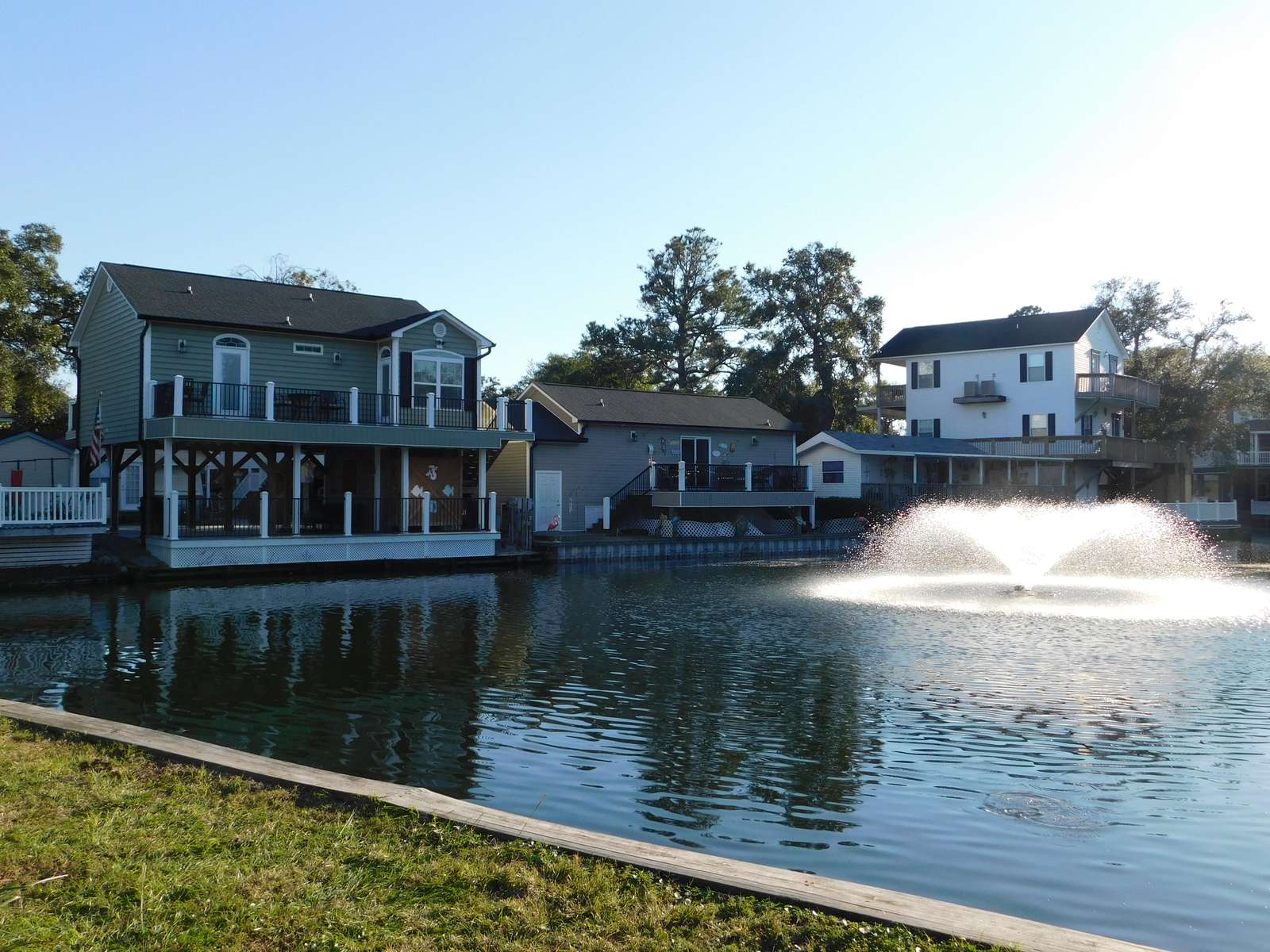 View from back of the house