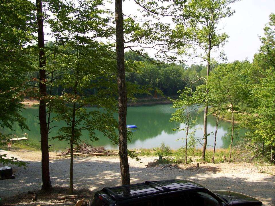 View from deck