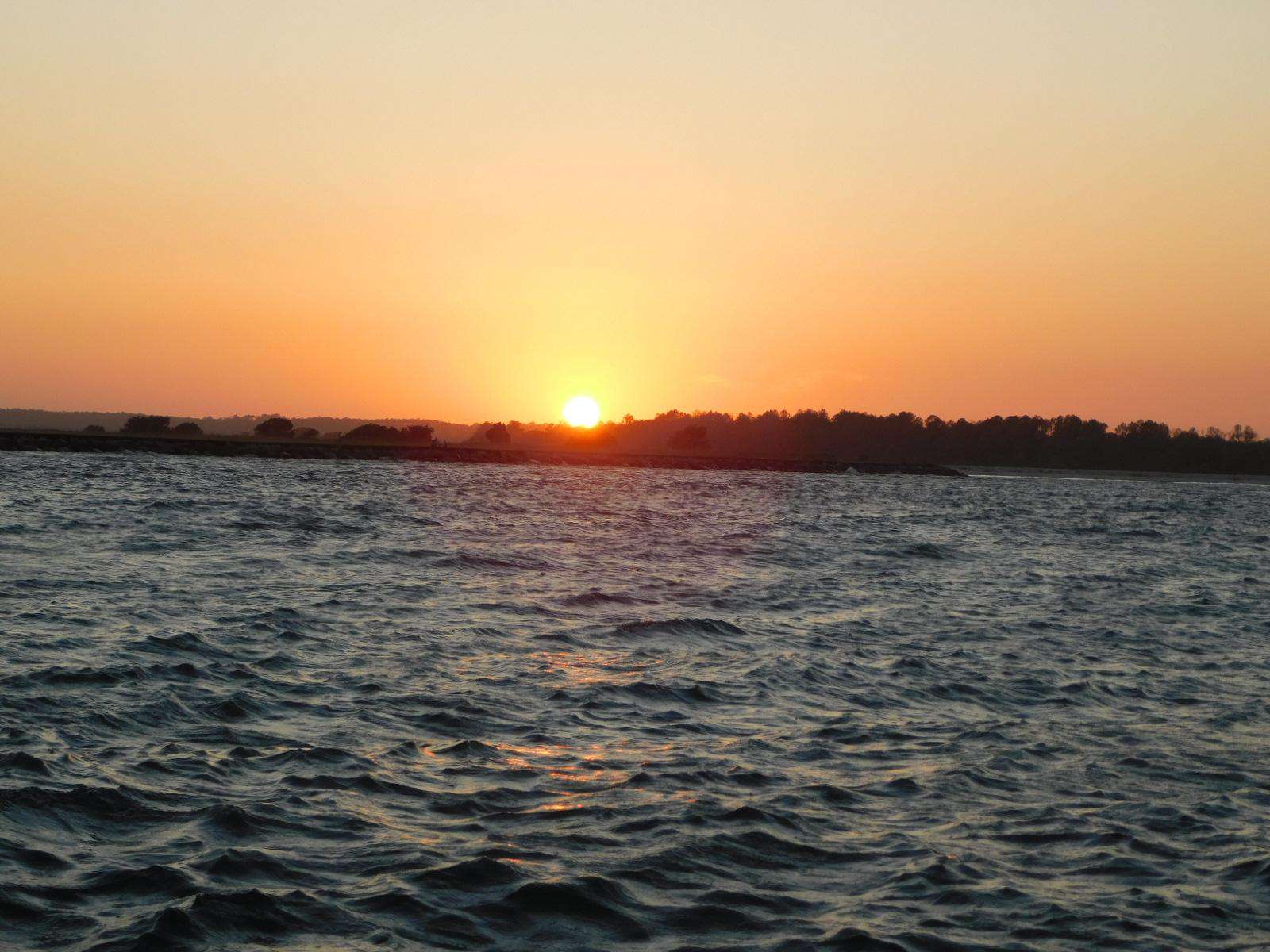 Beautiful sunset from Sunset cruise