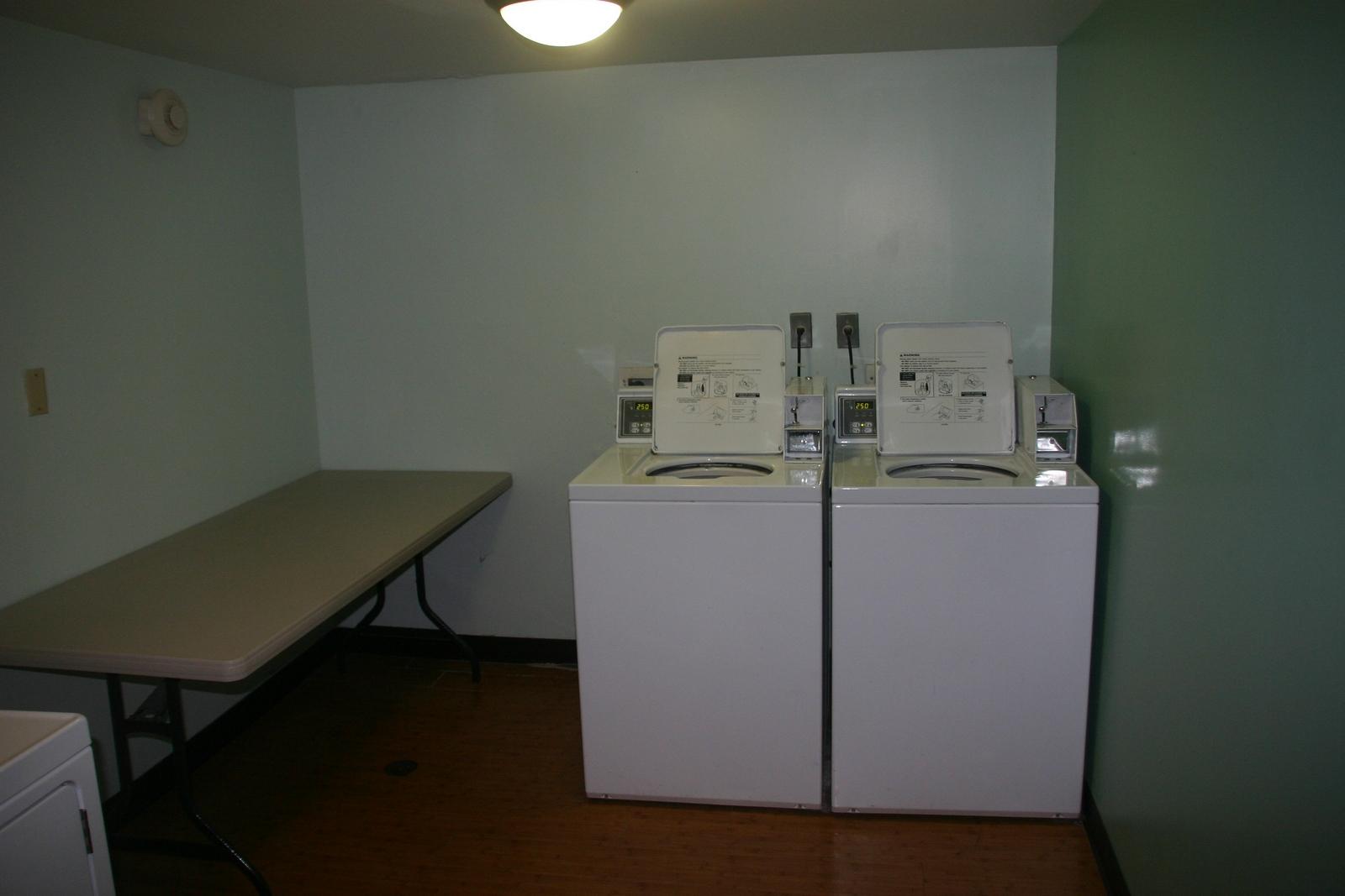 Laundry room on each floor.