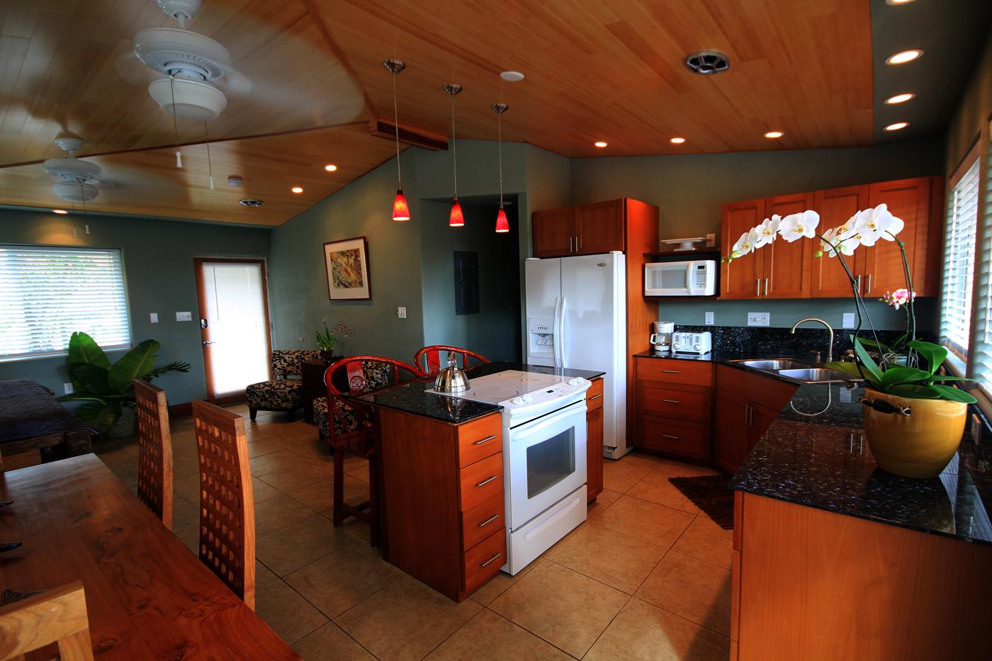 vaulted bamboo wood ceilings