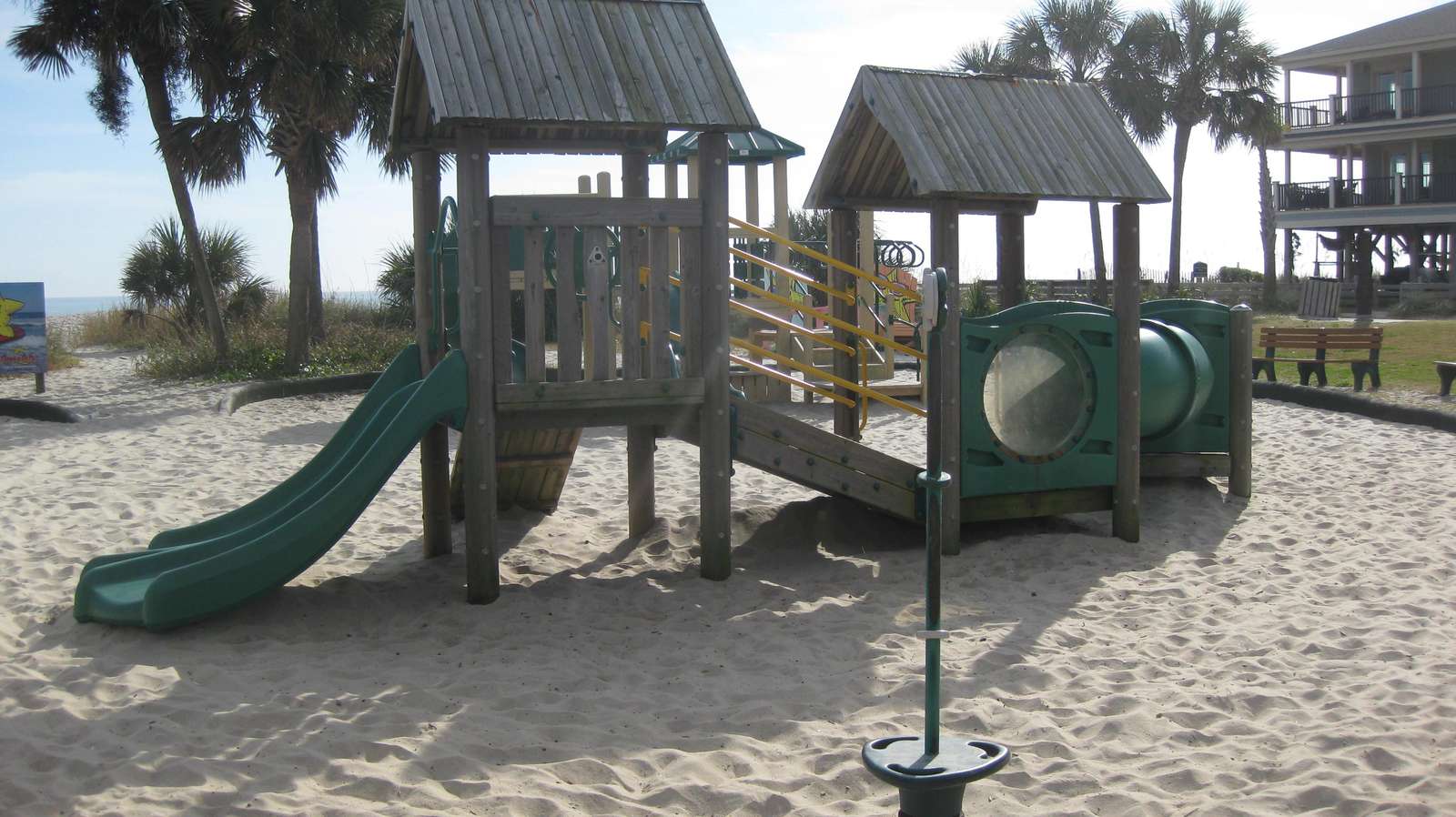One of two playgrounds