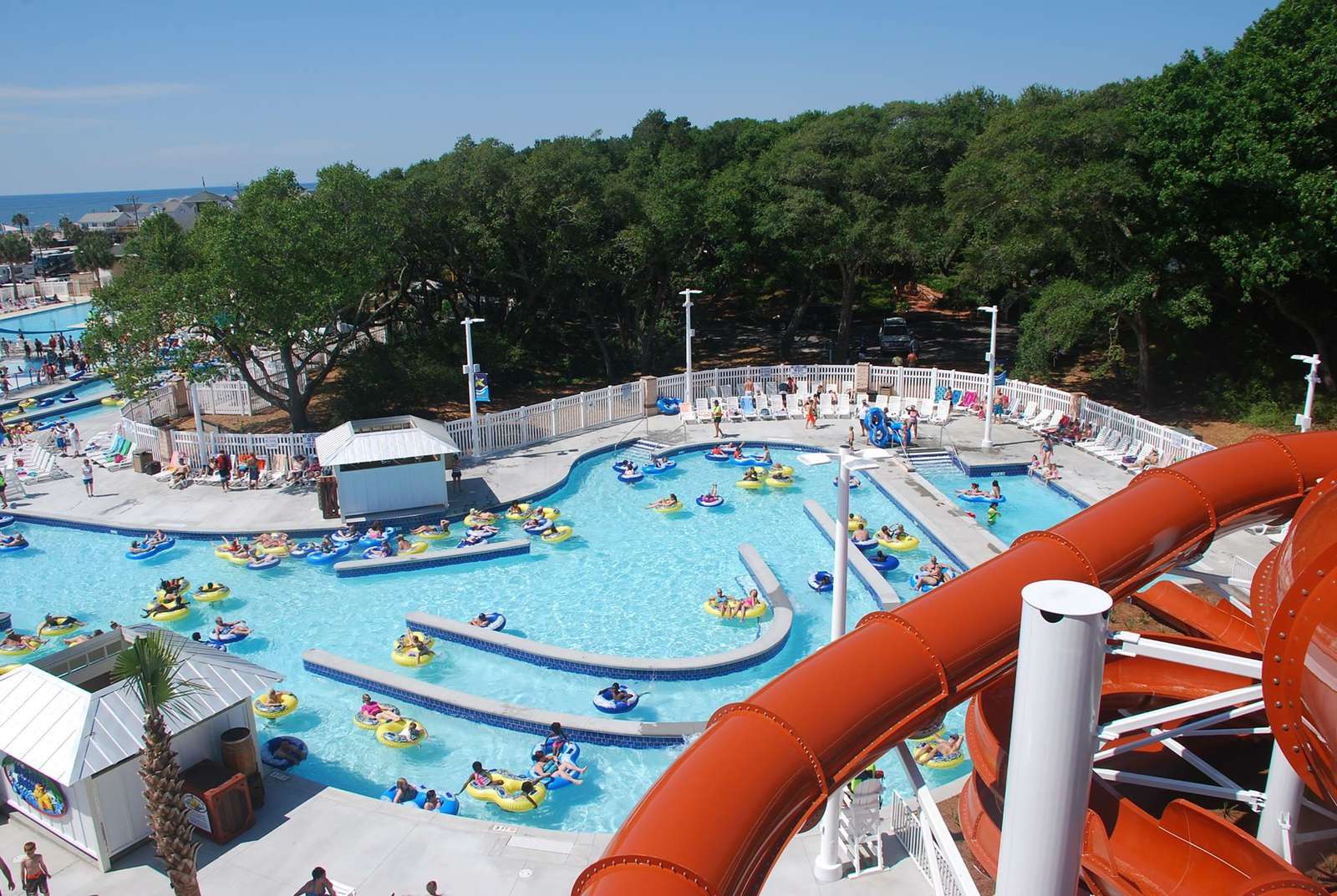 lazy river & tube slide