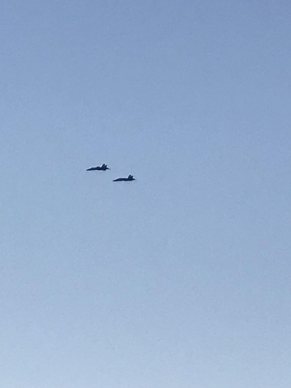 WATCH THE BLUE ANGELS FROM YOUR BALCONY