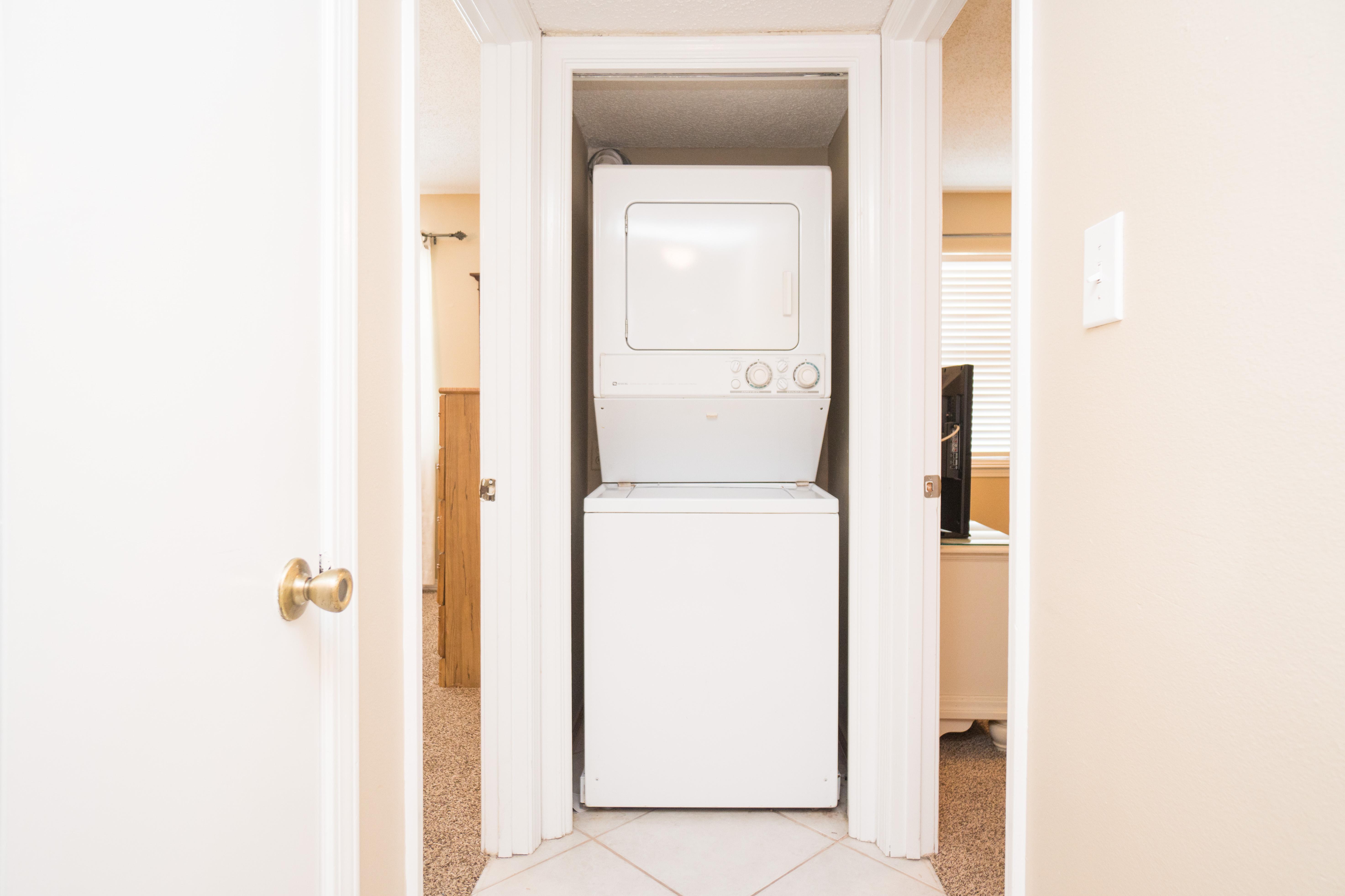 Washer and dryer