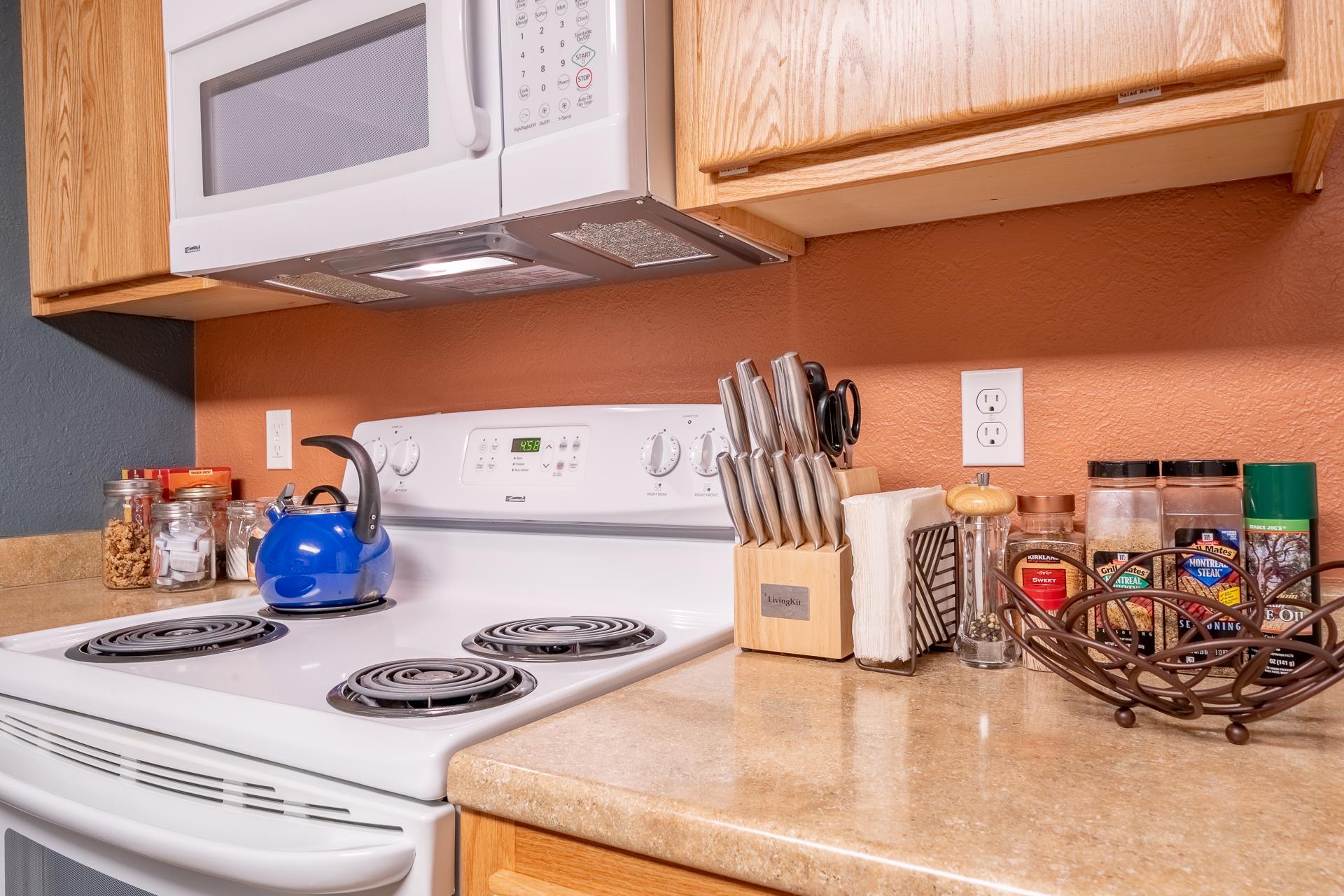 Full size electric range