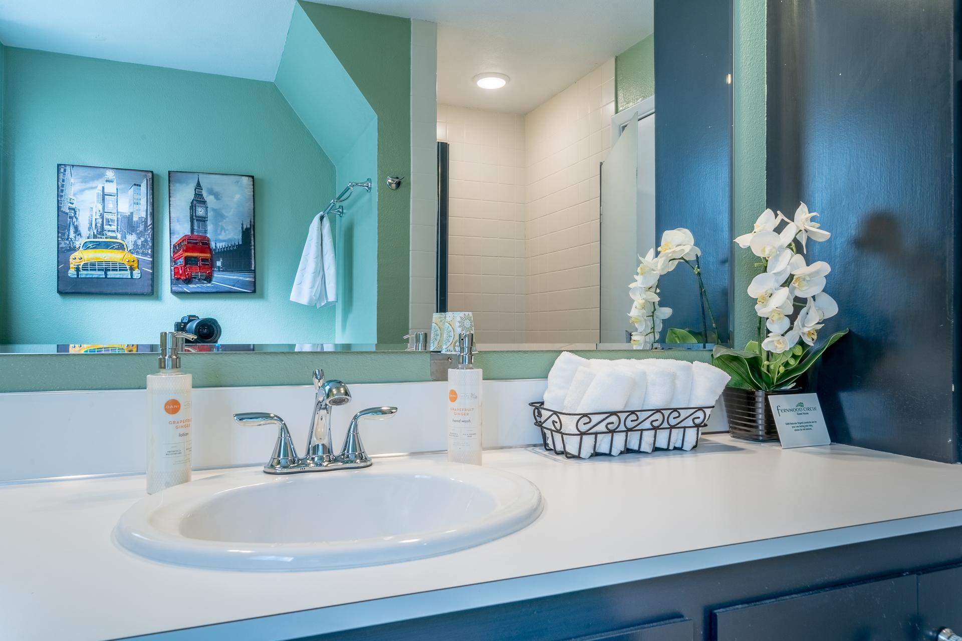 Dani Natural Hygiene products provided for your stay