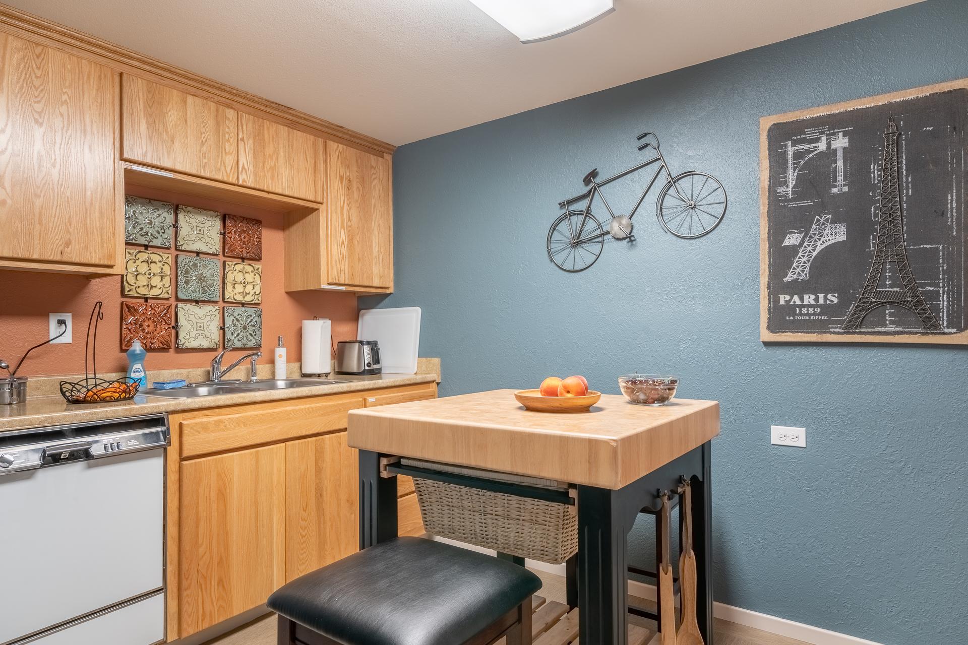 Small kitchen island