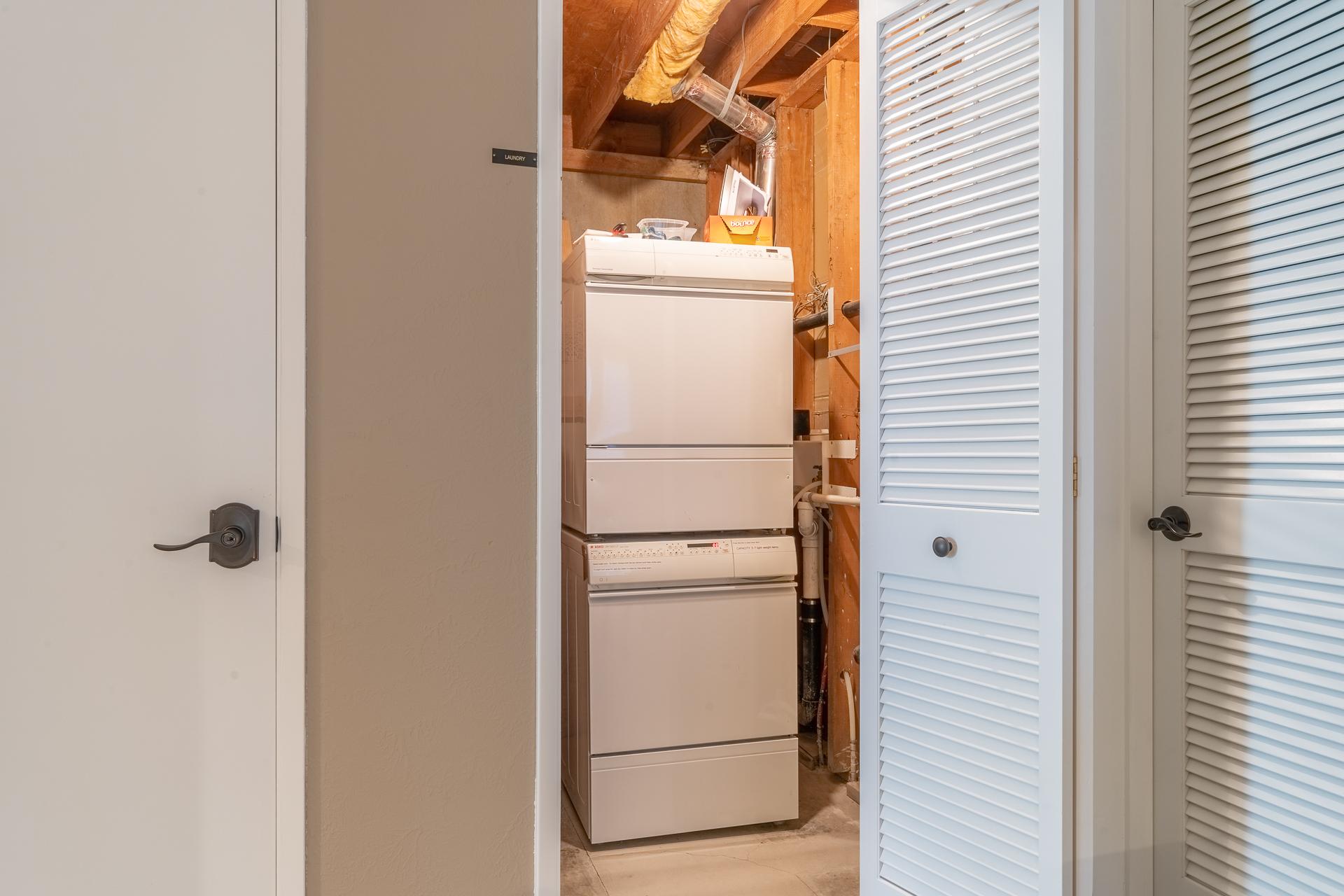 Washer & Dryer - small loads, please