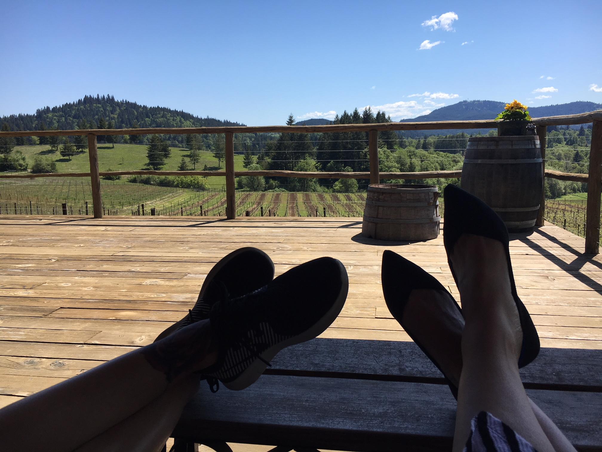 Take an afternoon out to LUMOS Wine Company. 20-minute drive from the Flat