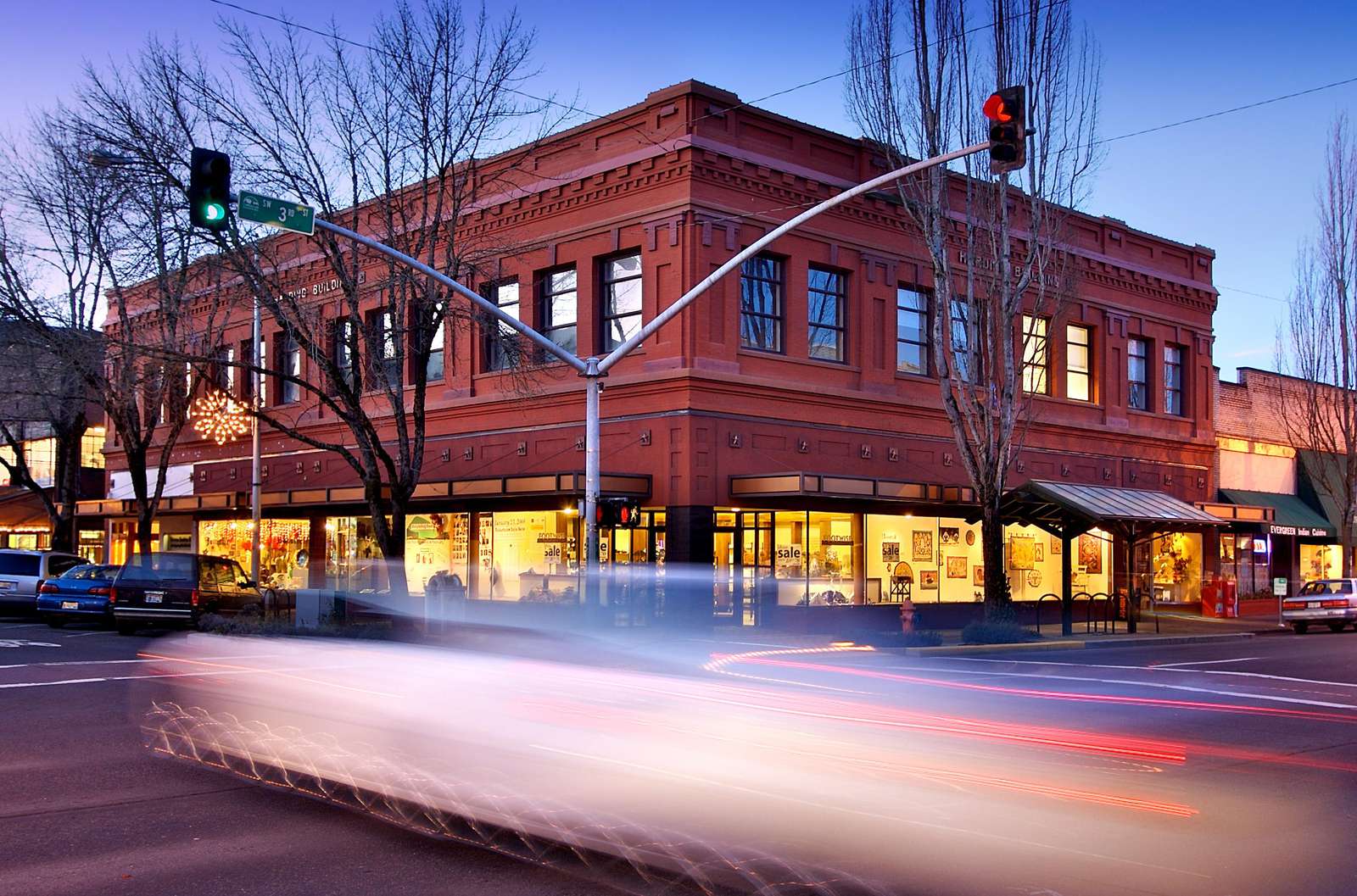 Downtown Corvallis is a 10-minute drive from Norwood Drive Flat