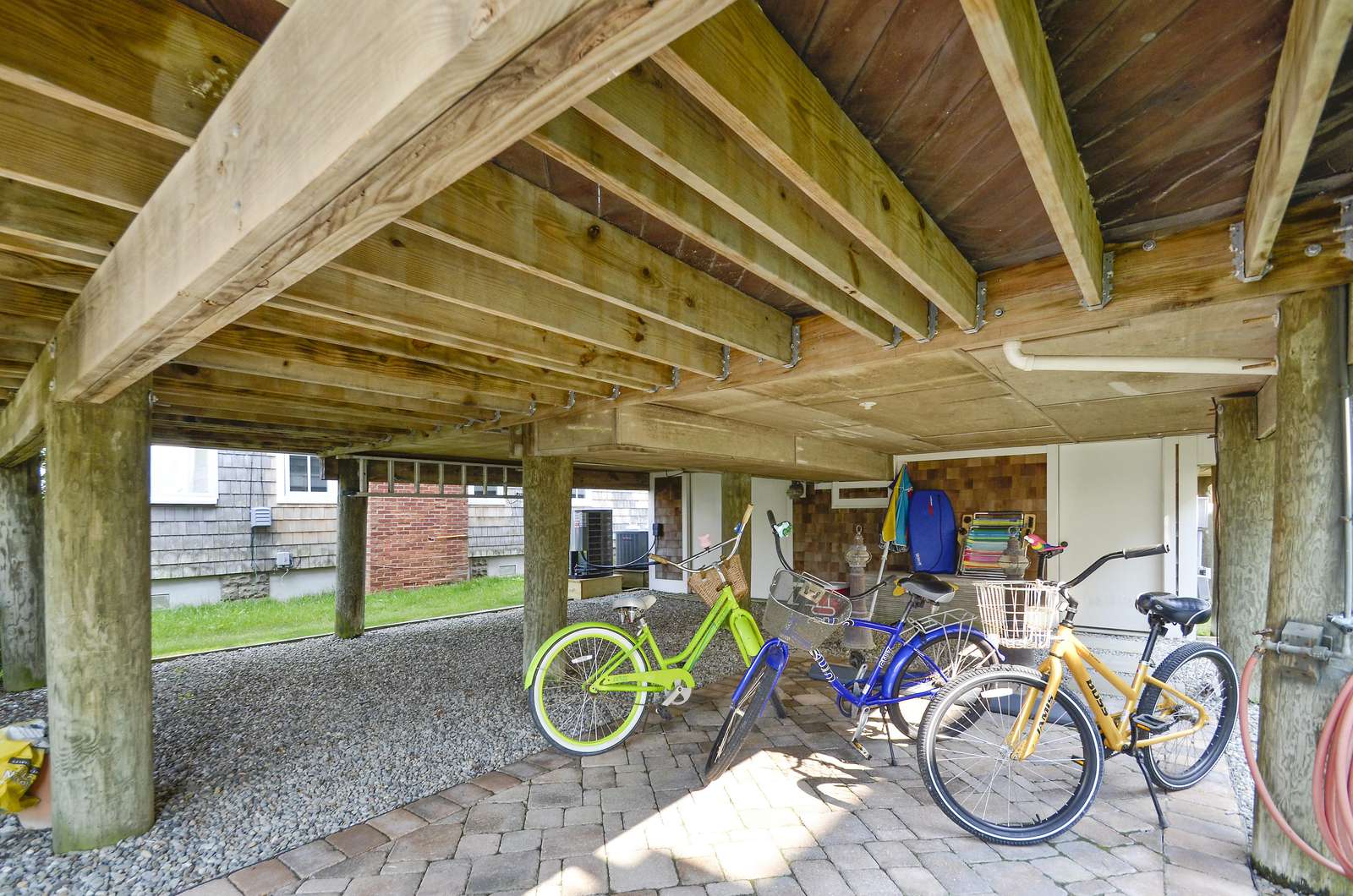 Lower Level Carport Area