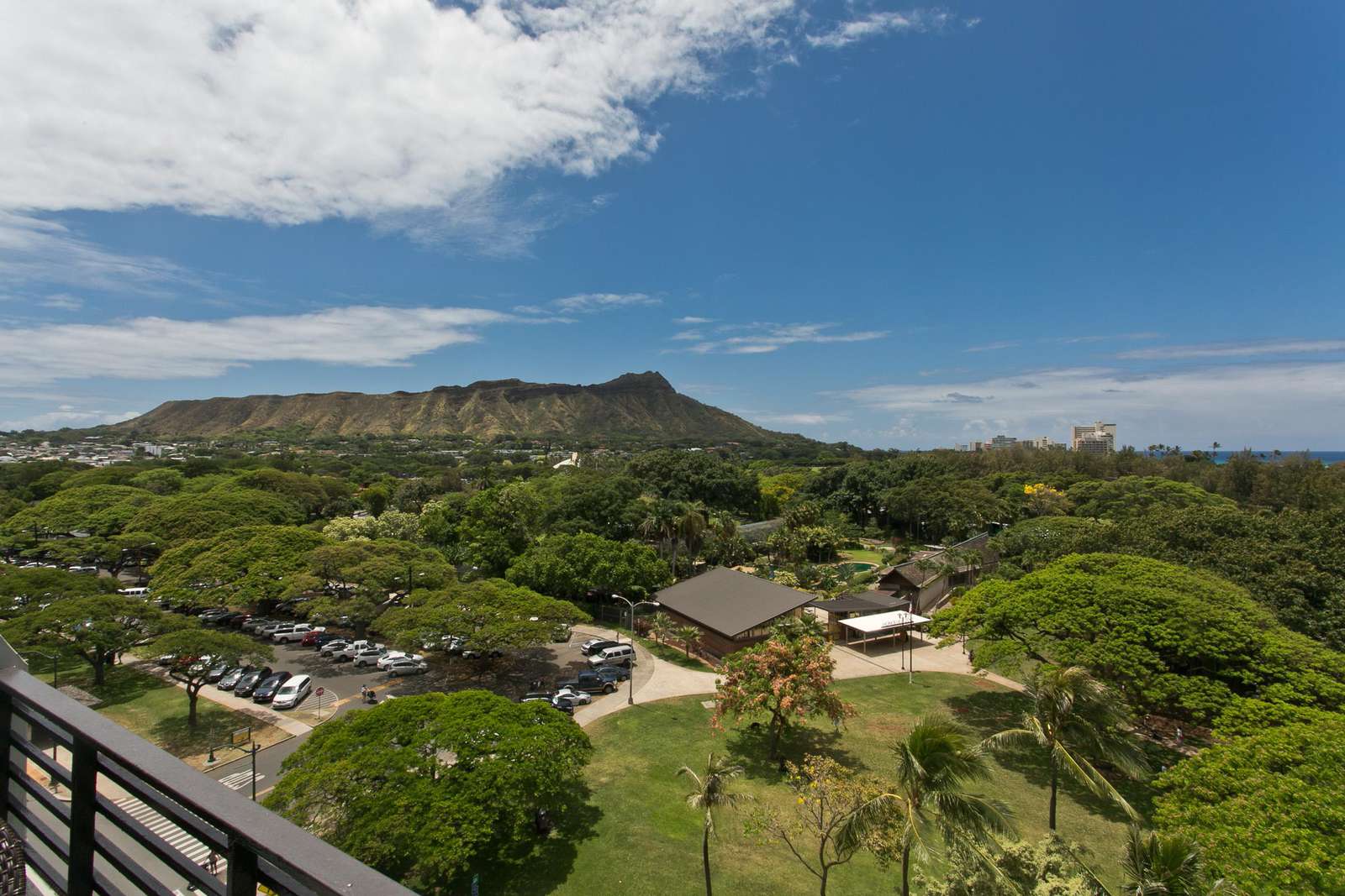 View from our rooftop deck - A great place for a glass of wine and to mingle :)