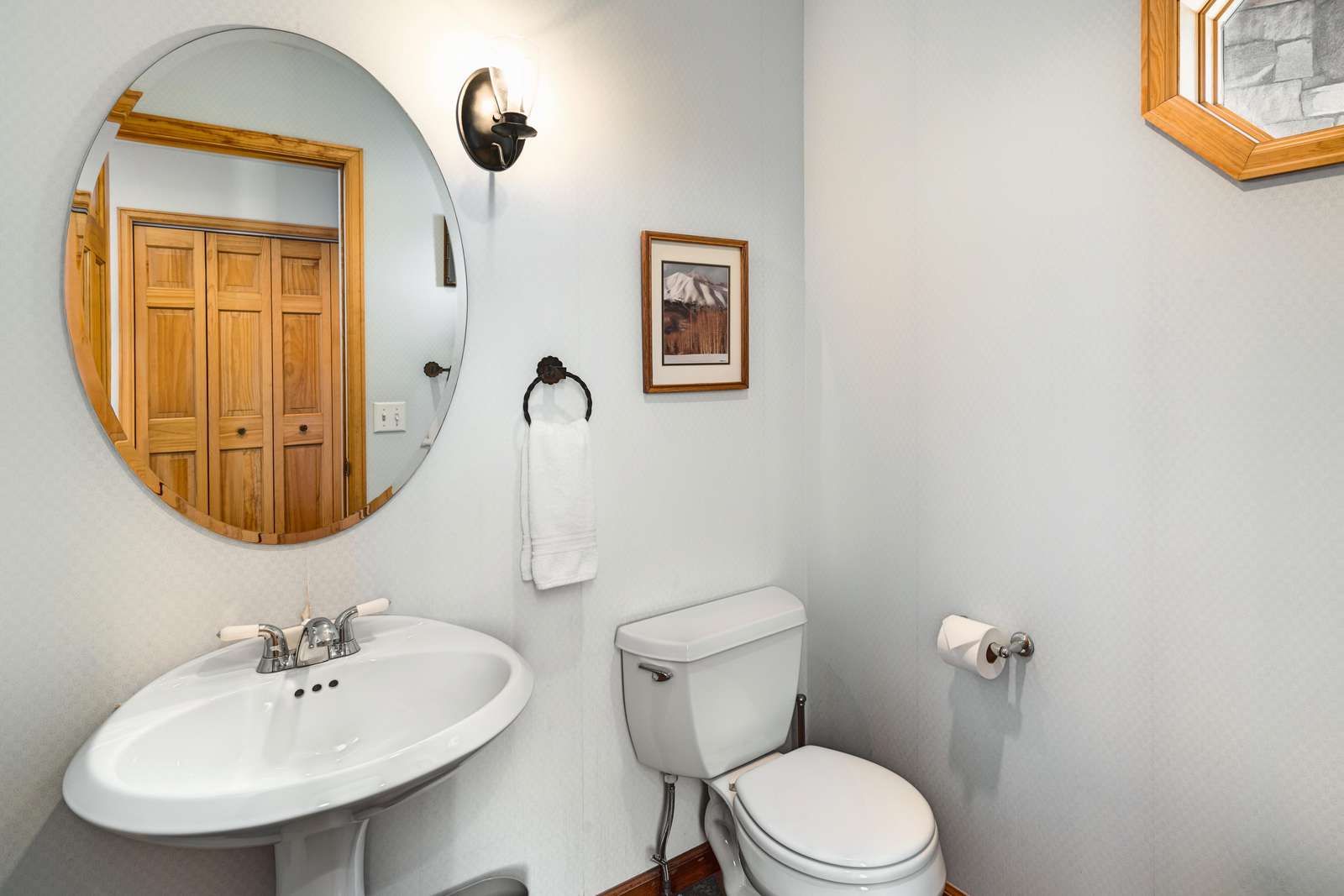 Hall Powder Room