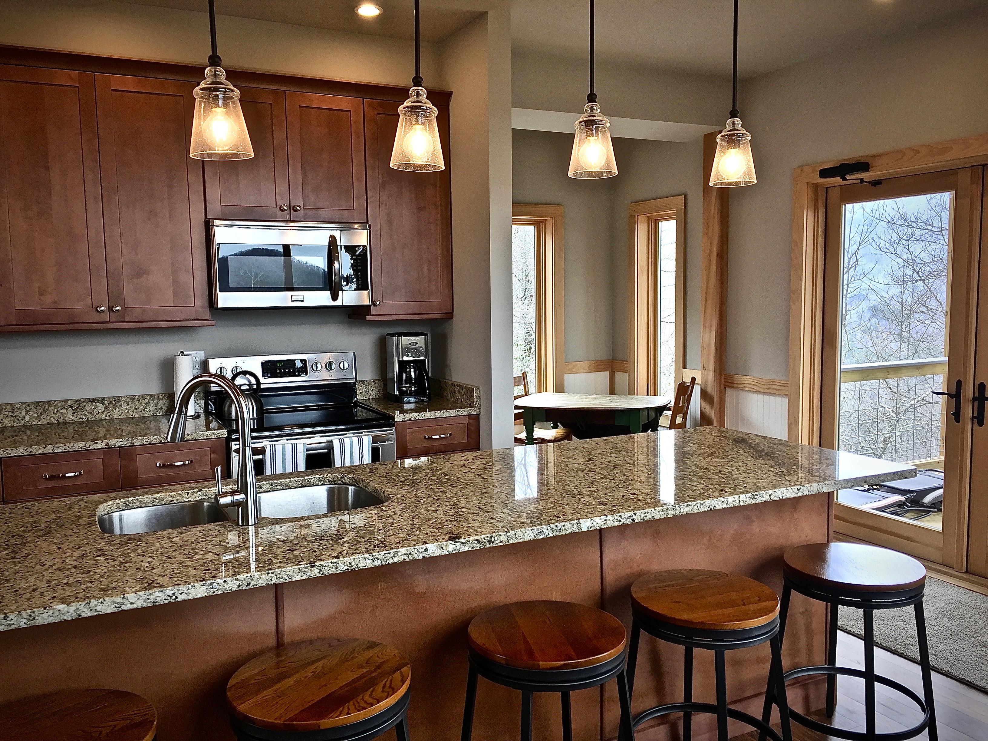 Preparing your meals with Views like these making Cooking a Breeze