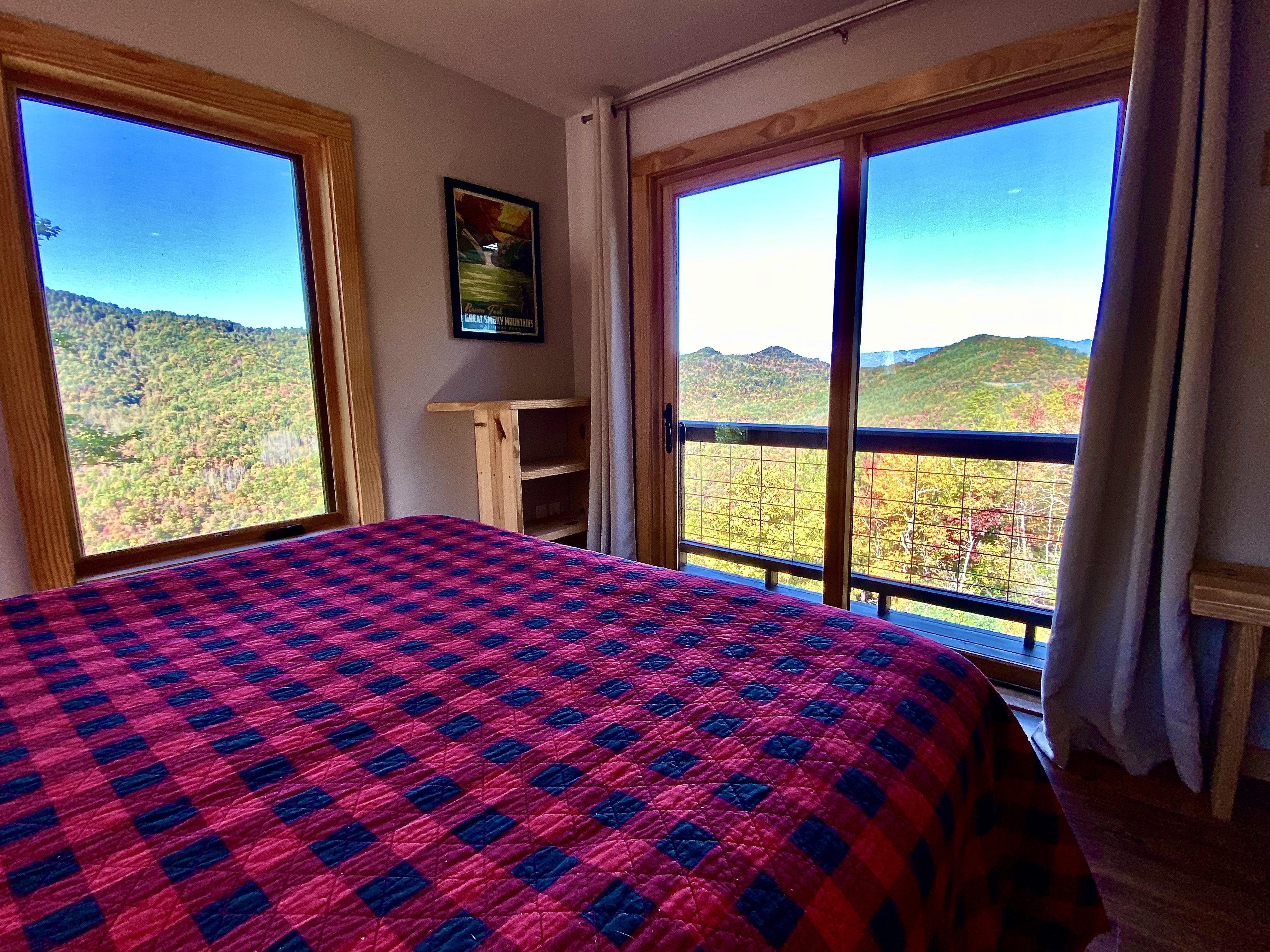 Waking to Beautiful Panoramic Mountain Views is the Best way to start your Day