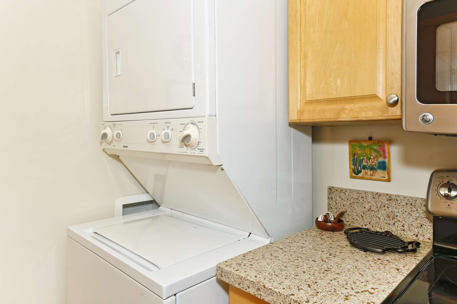 Laundry - Washer & dryer in kitchen