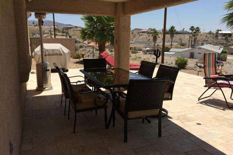 Patio table for 6