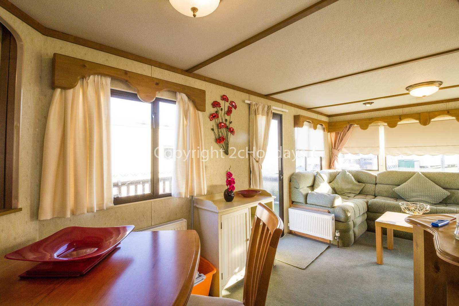Spacious caravan, ideal for families
