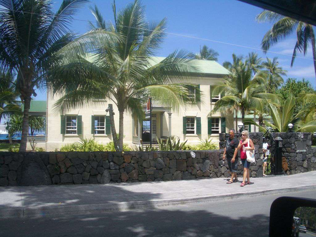 Hulihe'e Palace in Kailua town.