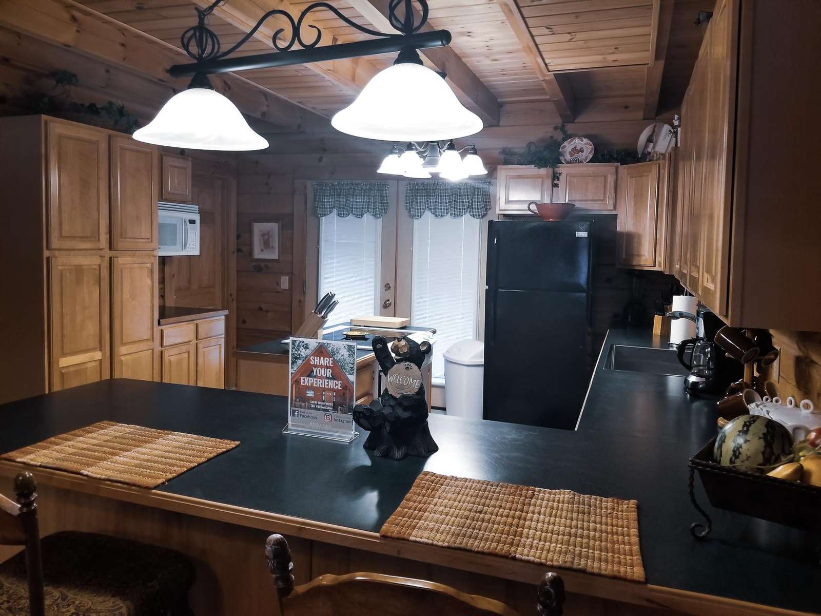 Kitchen Bar with Stools