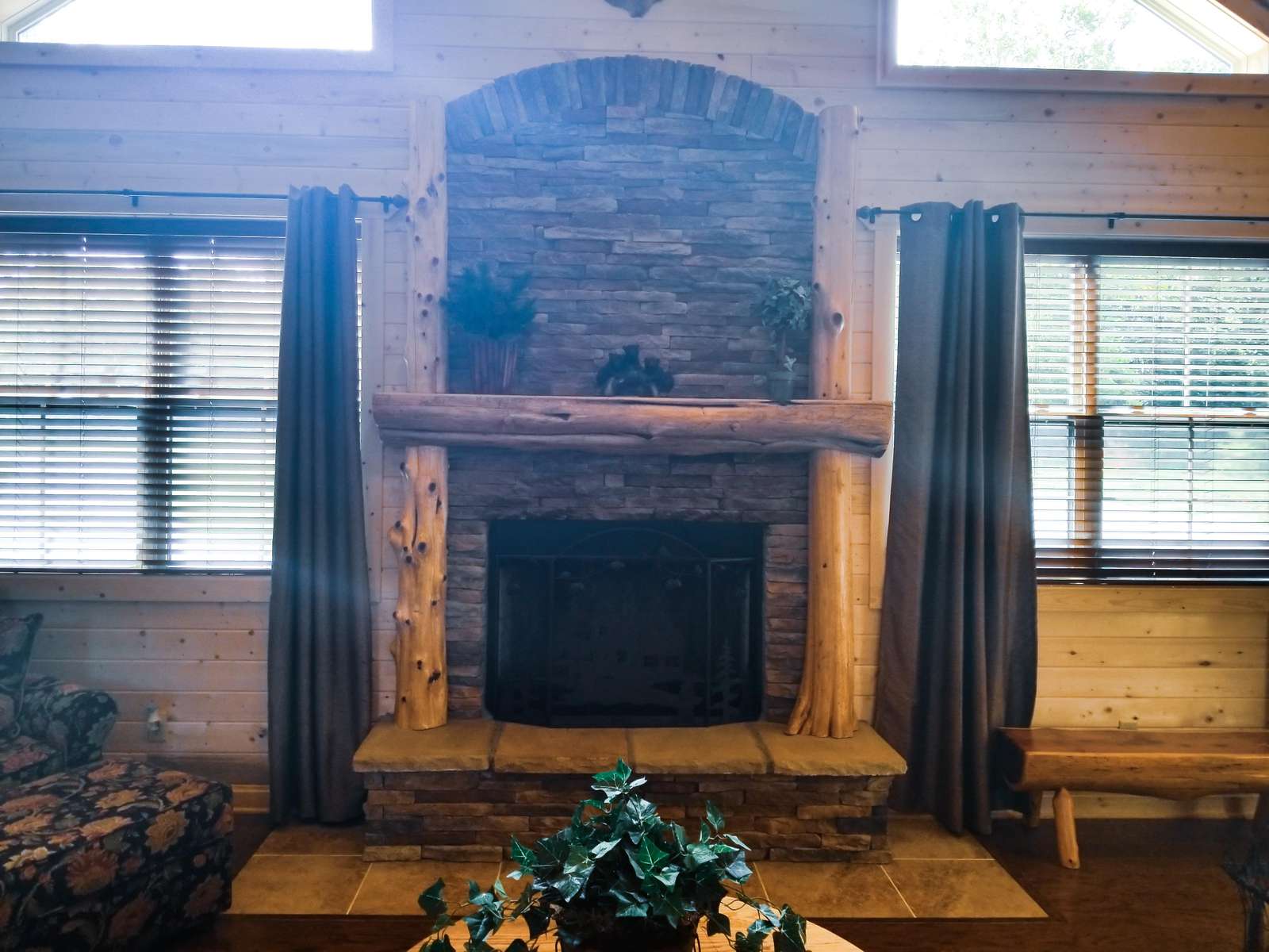 Woodburning Fireplace