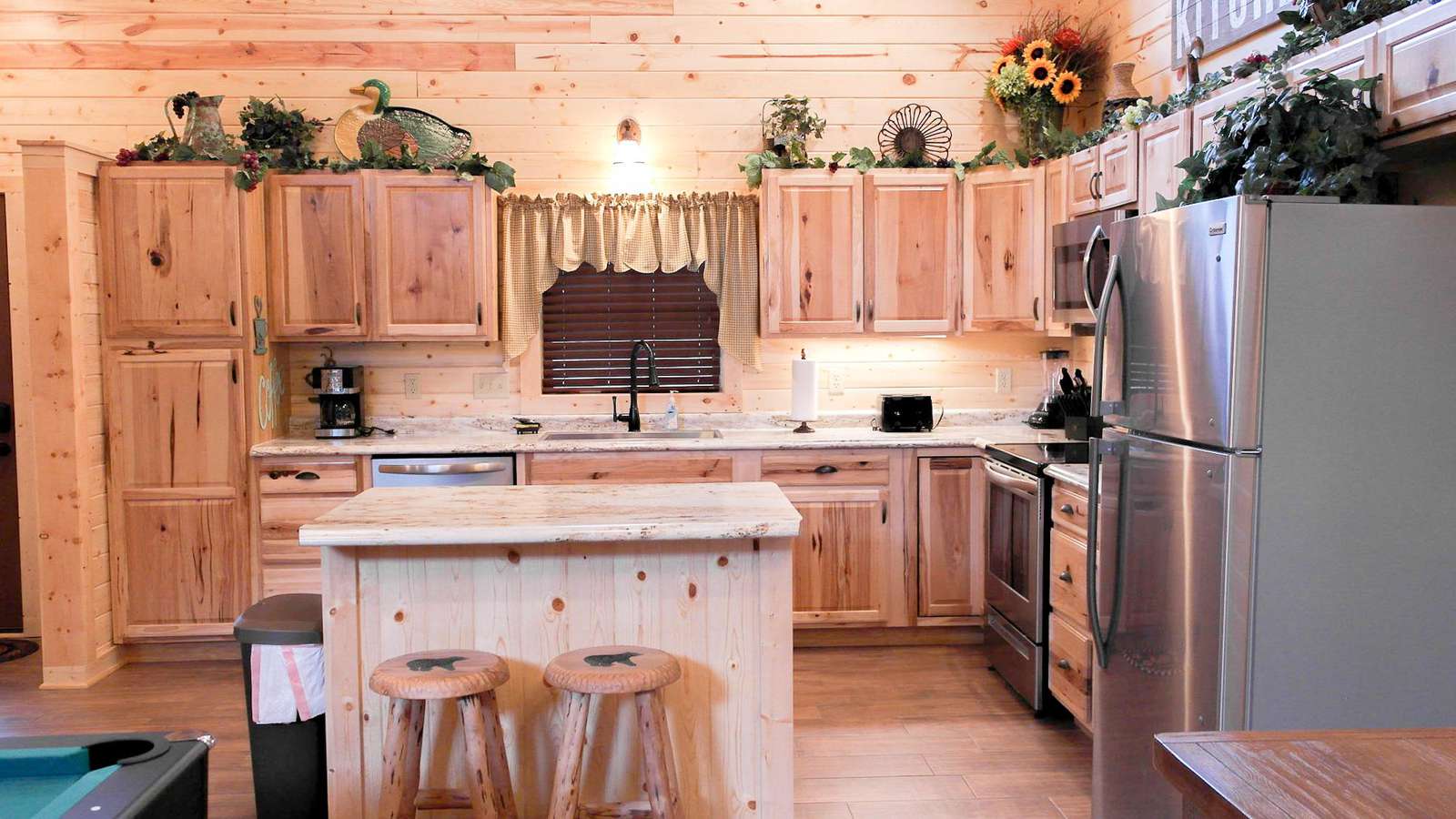 Open Concept Kitchen with Island