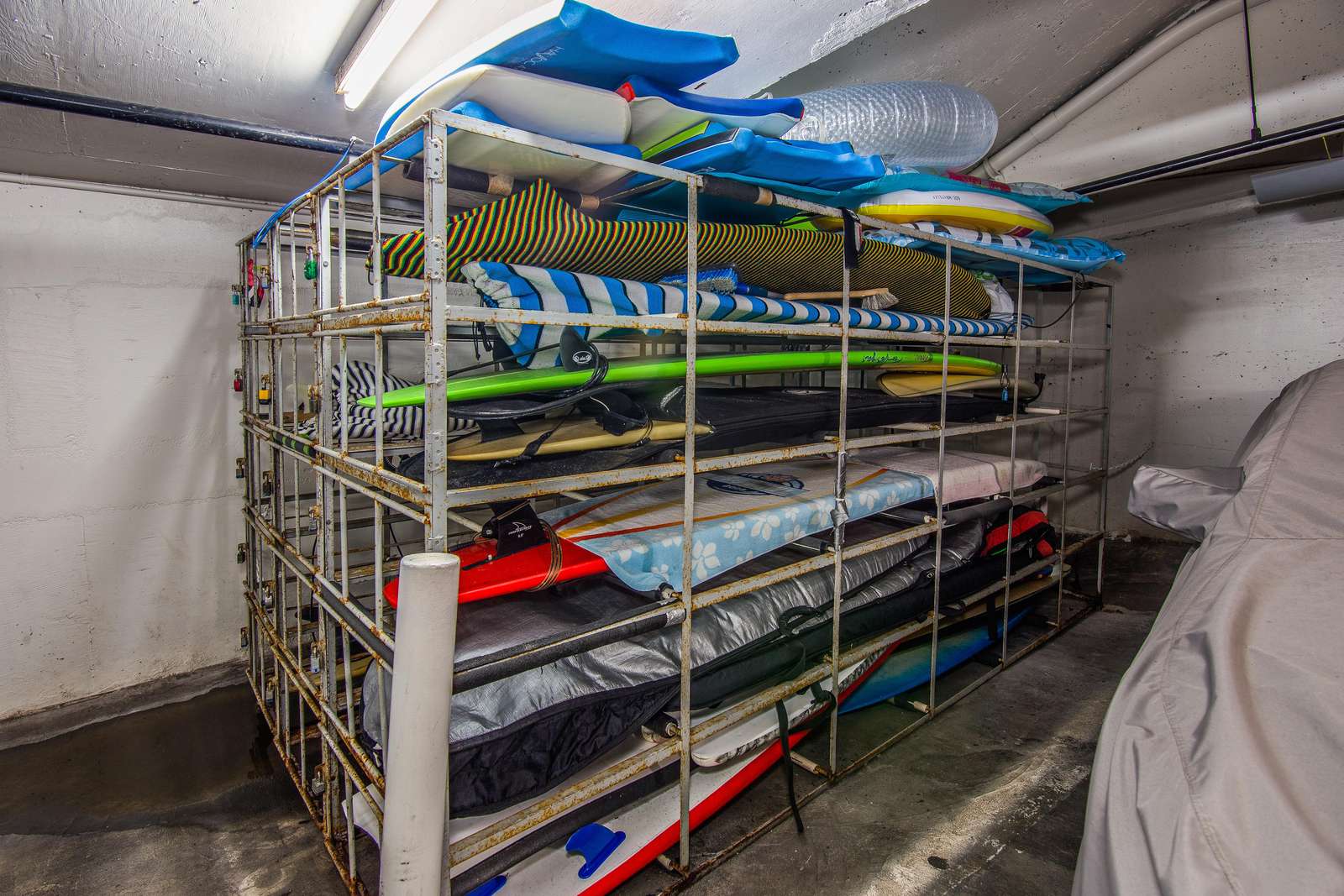 Board Storage available during your visit