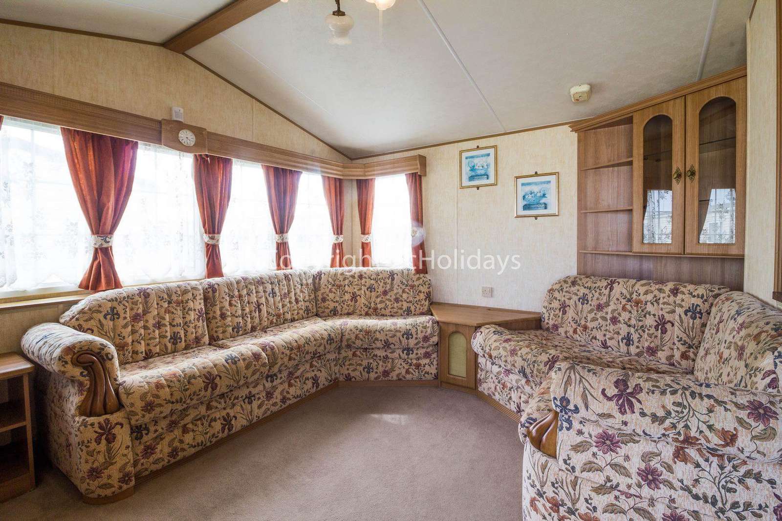 Don't forget to download your loyalty card after staying in this caravan for hire.