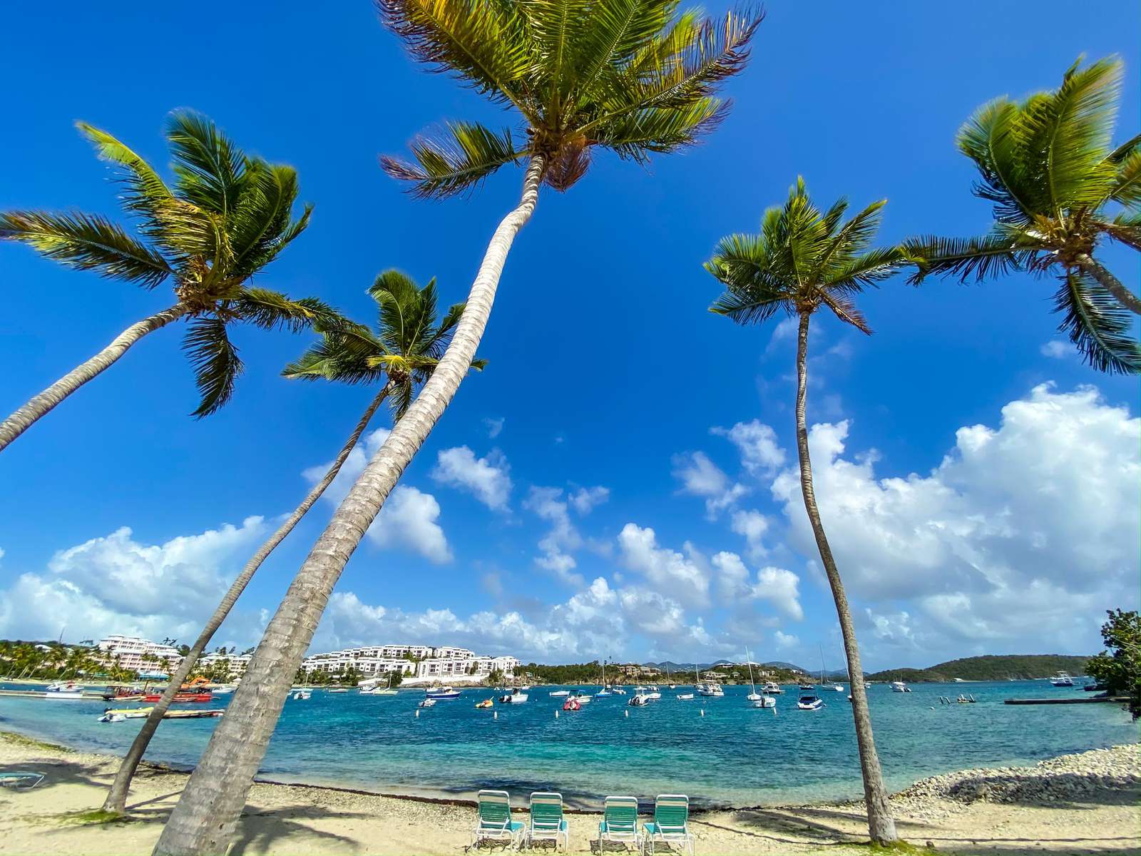 Cool tropical breezes and soothing sounds of Caribbean waves.