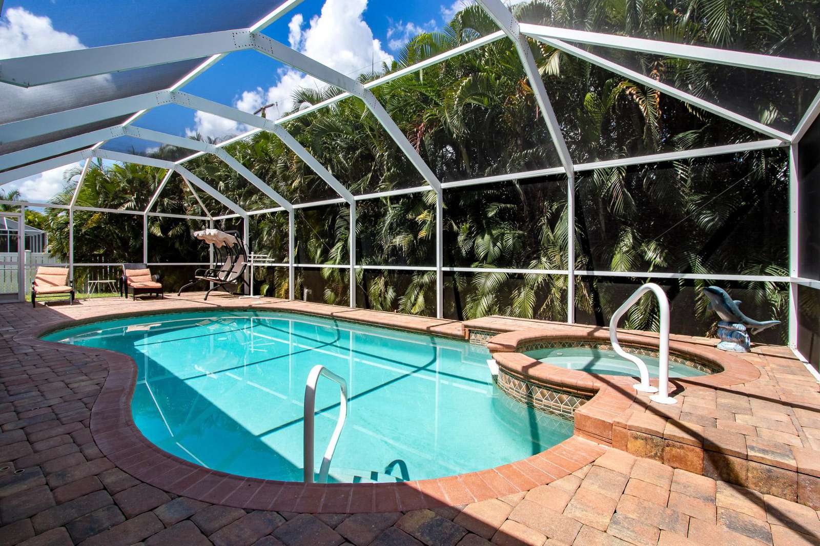 Pool and spa