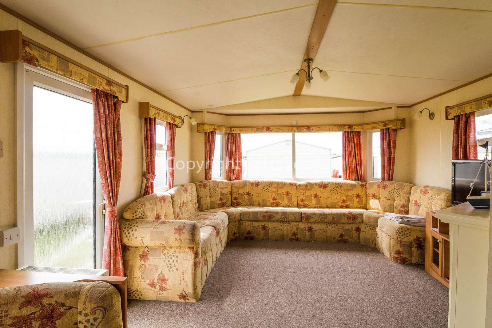 Don't forget to download your loyalty card after staying in this caravan for hire.
