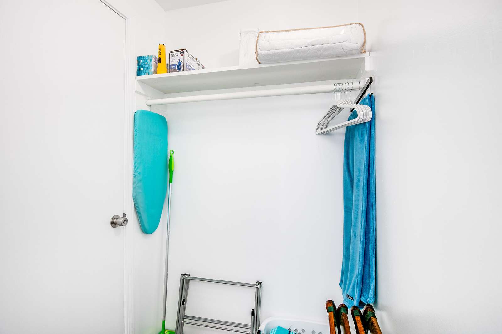 Ample hanging space
