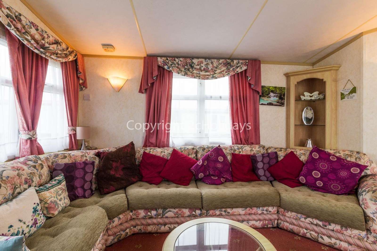 Don't forget to download your loyalty card after staying in this caravan for hire.