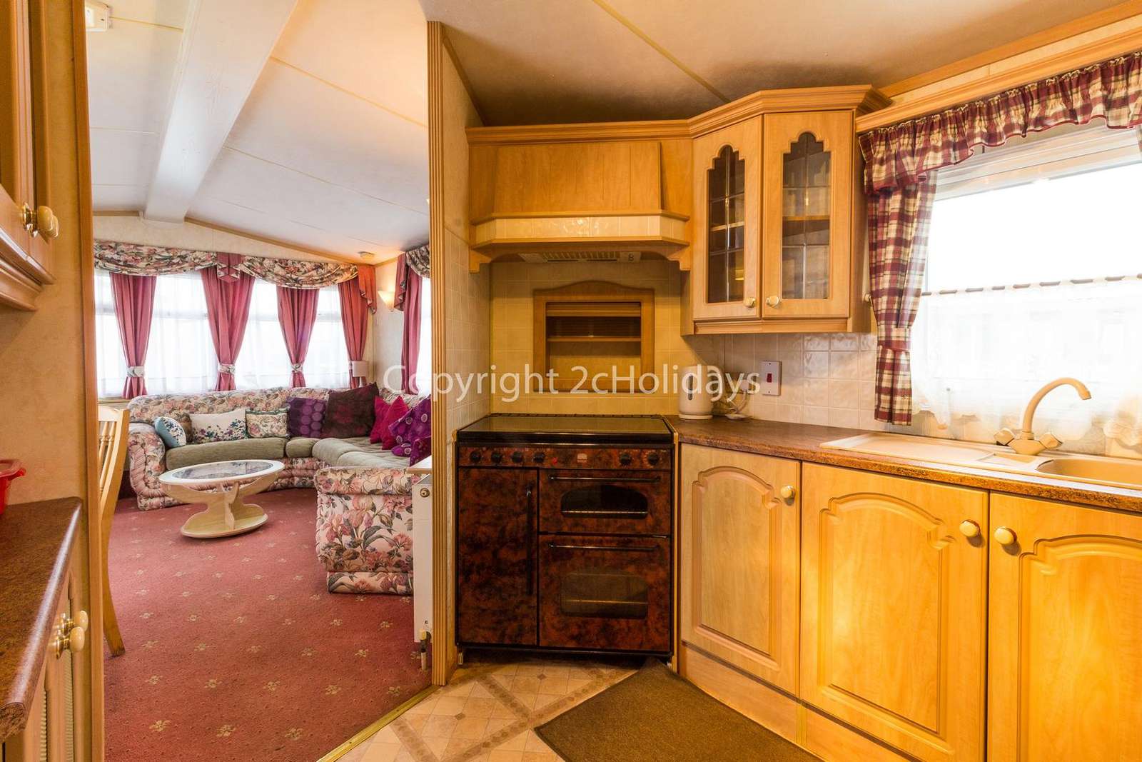 Broadland Sands Holiday Park, In Suffolk.