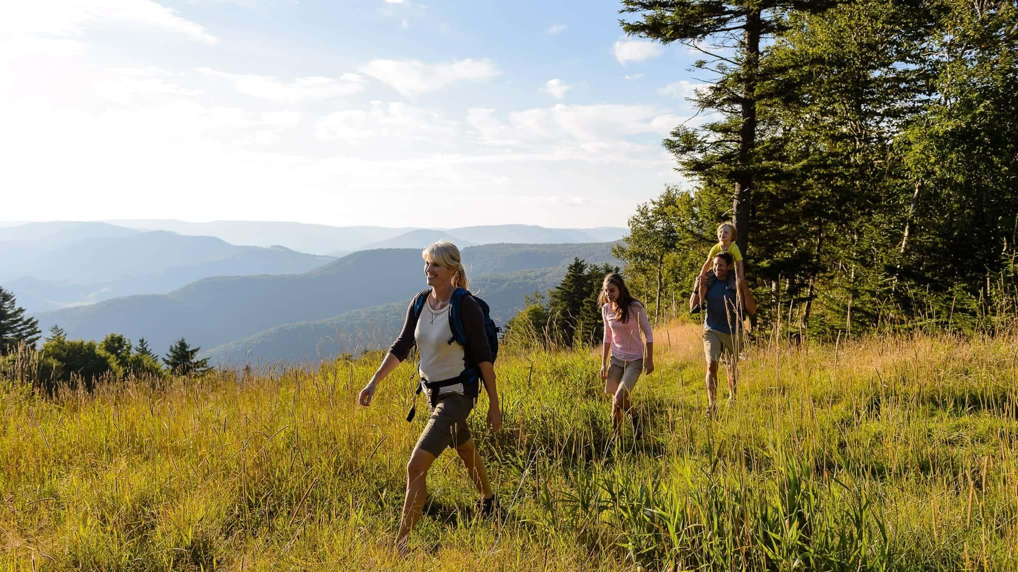 Enjoy a leisurely hike around the Basin area and Shavers Lake!