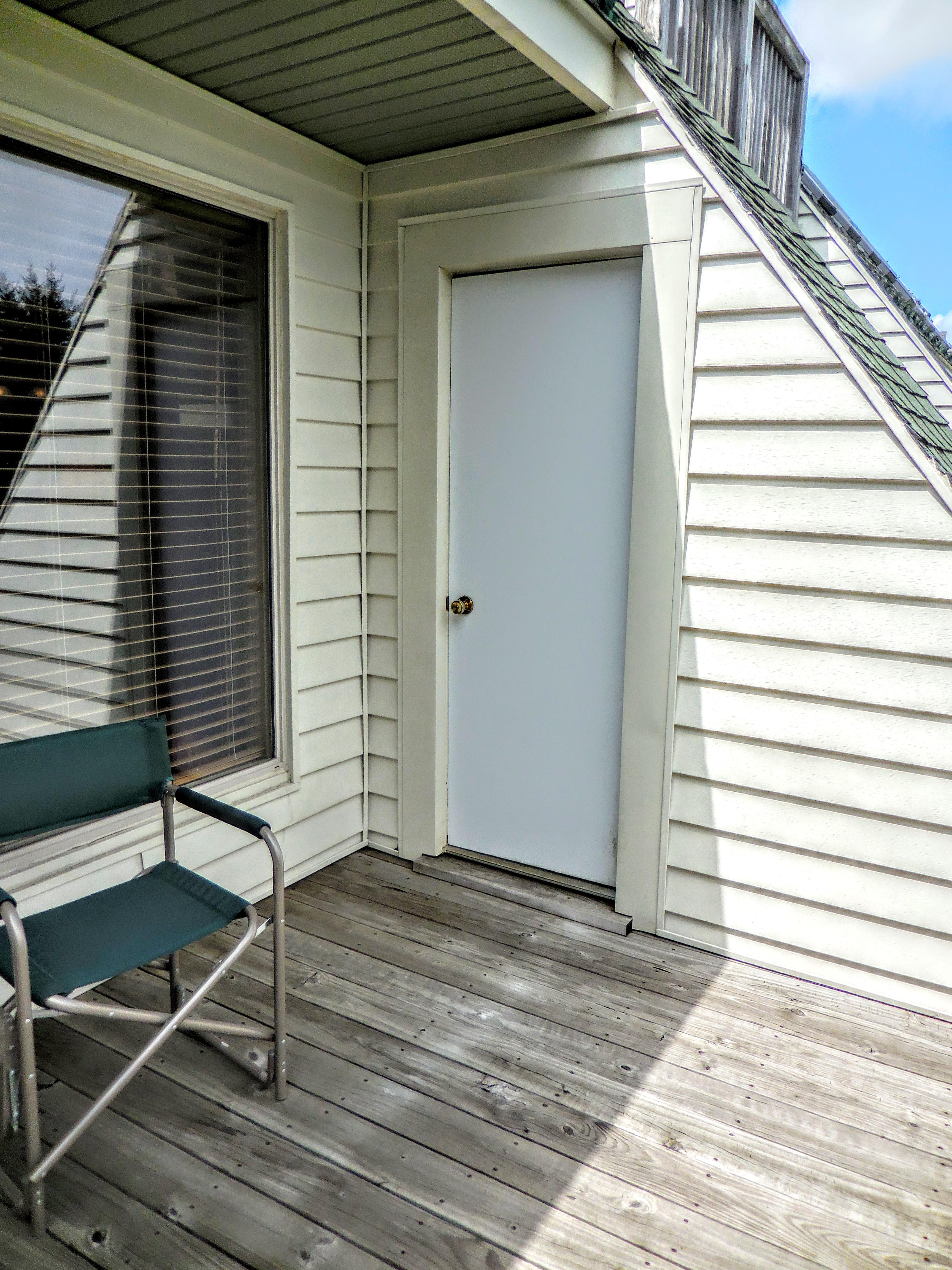 You'll have access to this lockable closet (with key); perfect for storing mountain bikes or extra gear!