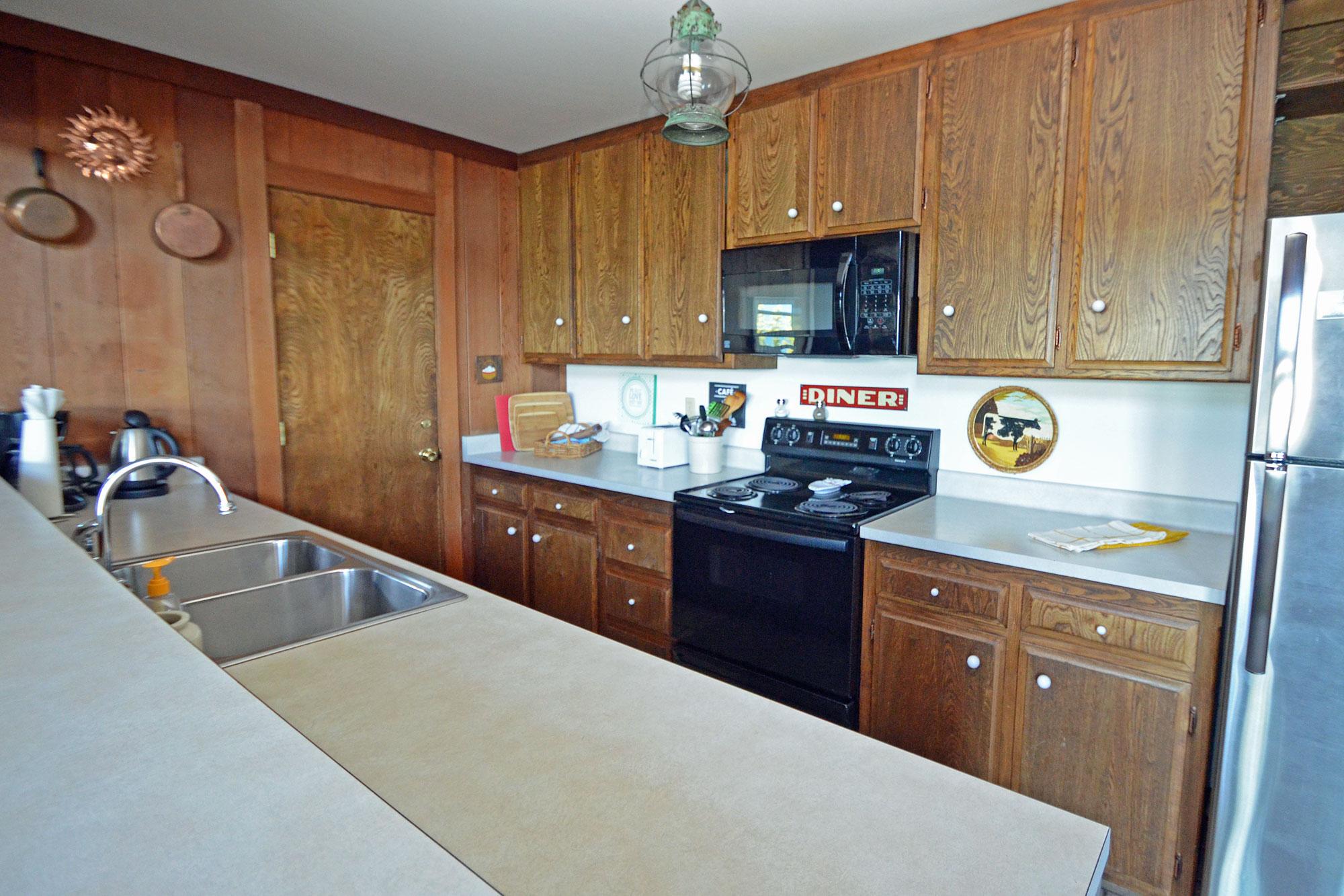 Social Kitchen off of Dining Area