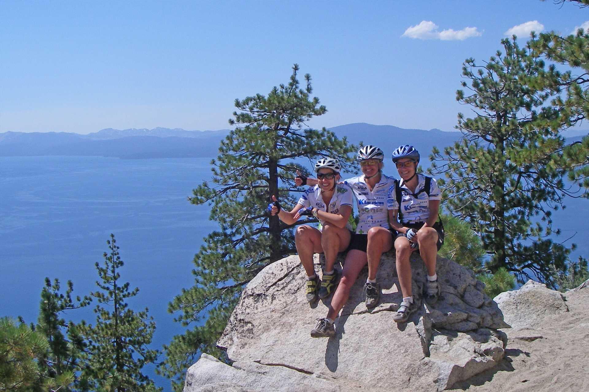 Flume Trail Mountain Biking
