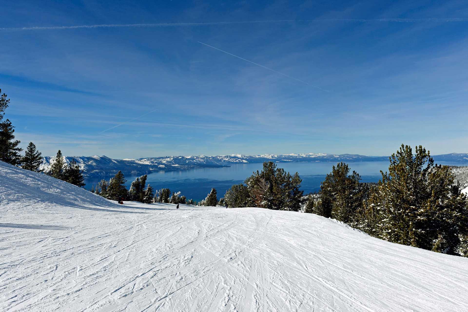 Winter Skiing at Lake Tahoe