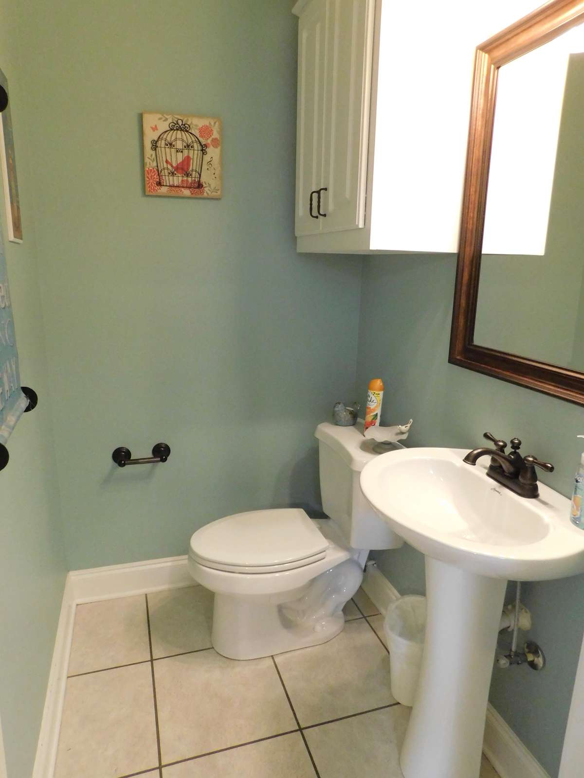 Half bath on Main level