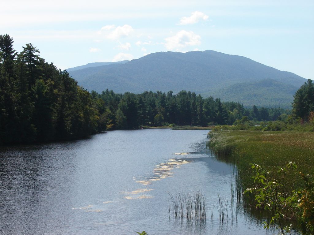 View of Whiteface from our beach!