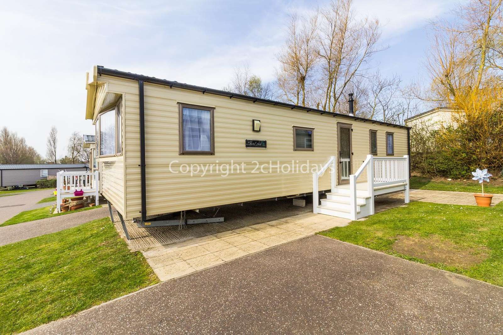 Stunning mobile home with beach access and a short drive to the seaside town of Great Yarmouth